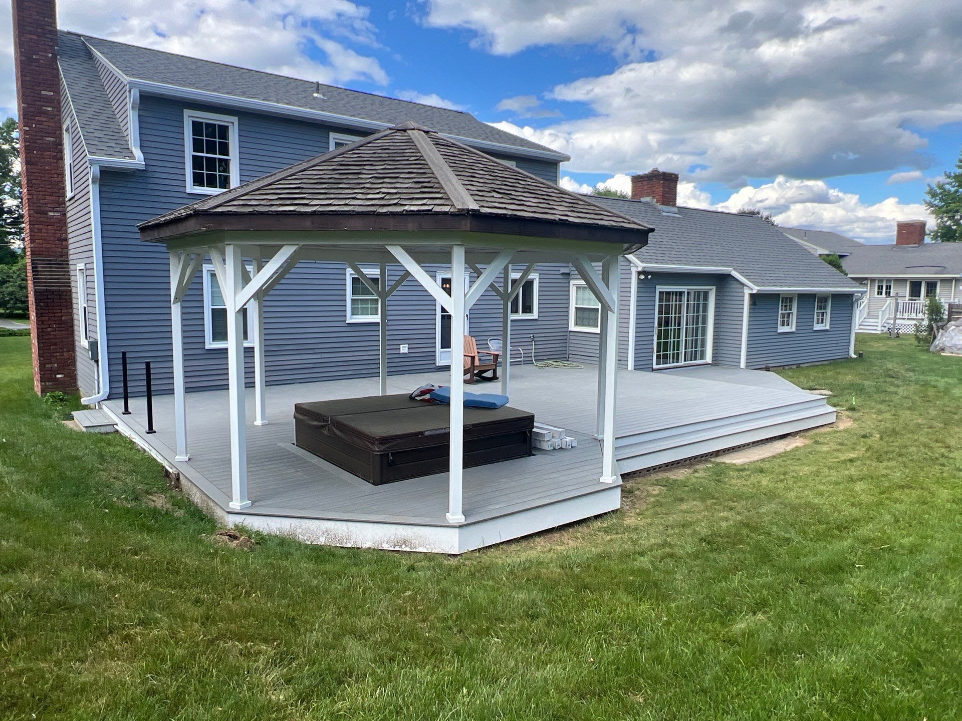 Deck Repair using Trex Select Decking by Chagnon Building & Remodeling LLC