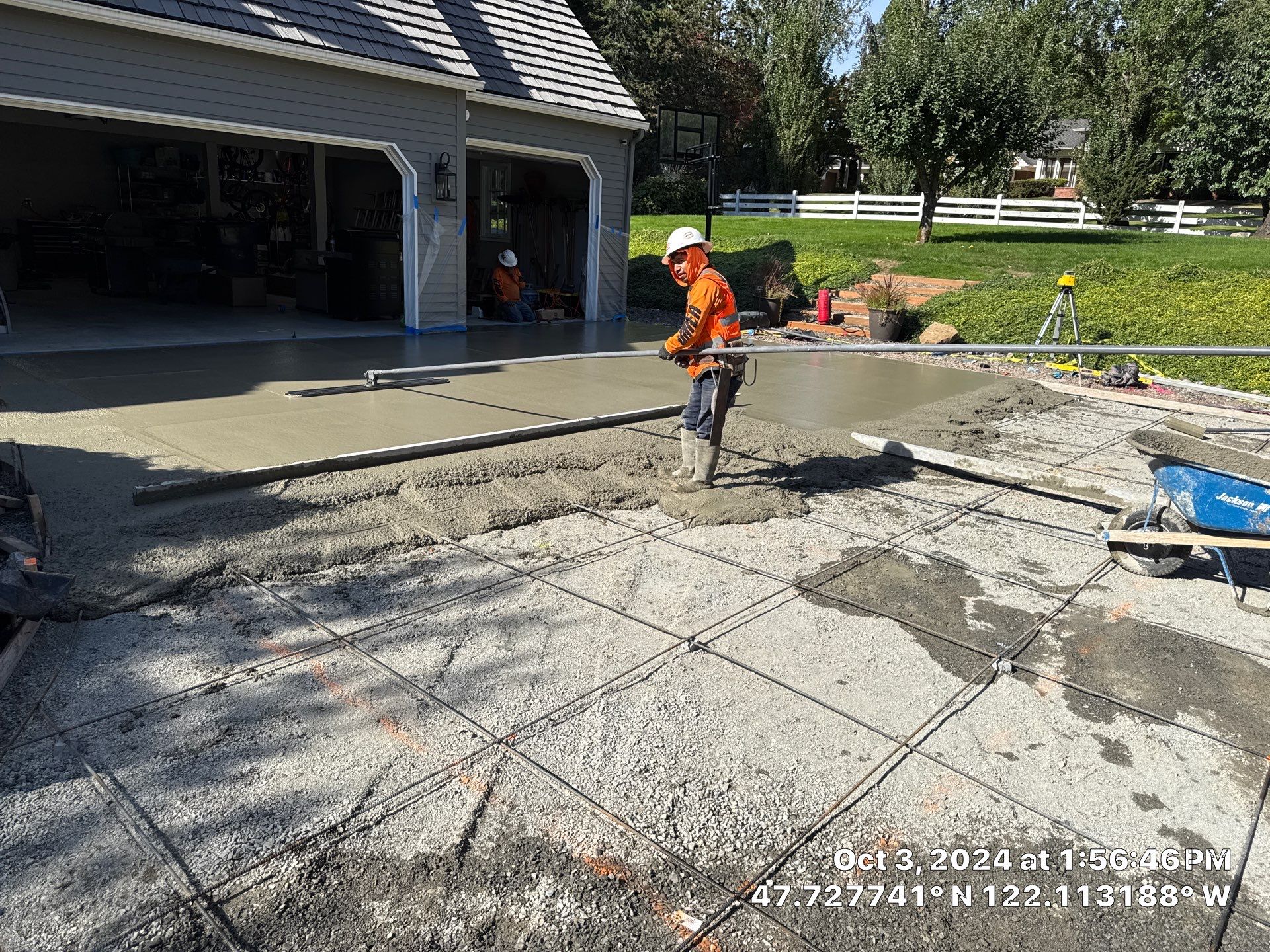 Sand Finish Concrete Driveway & Power Wash | Woodinville  by Jireh Asphalt & Concrete Inc 