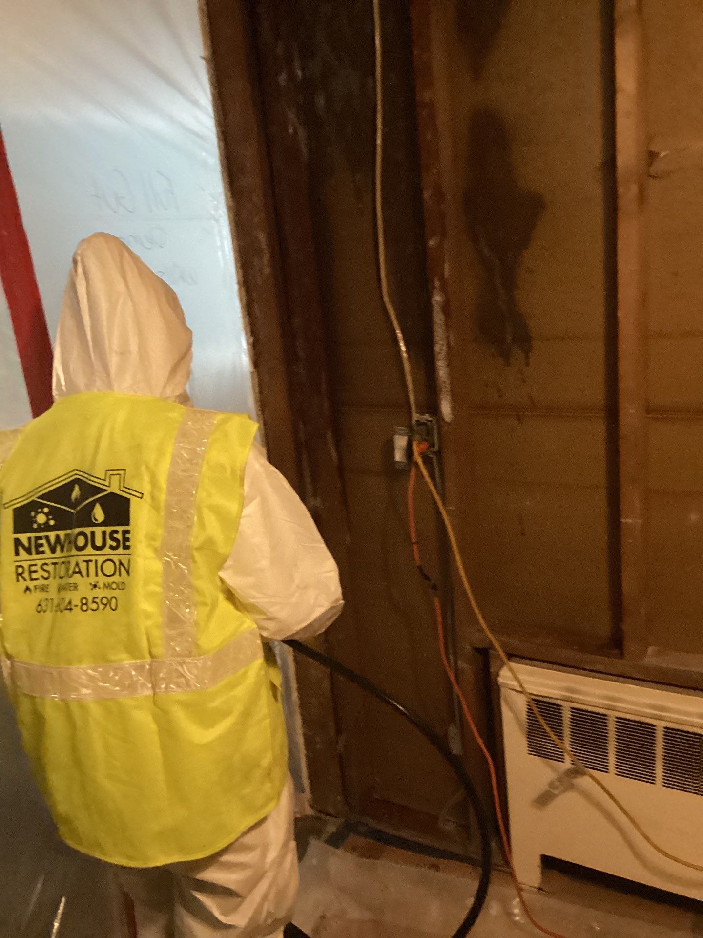 Fire Job Shirley NY by Newhouse Restoration