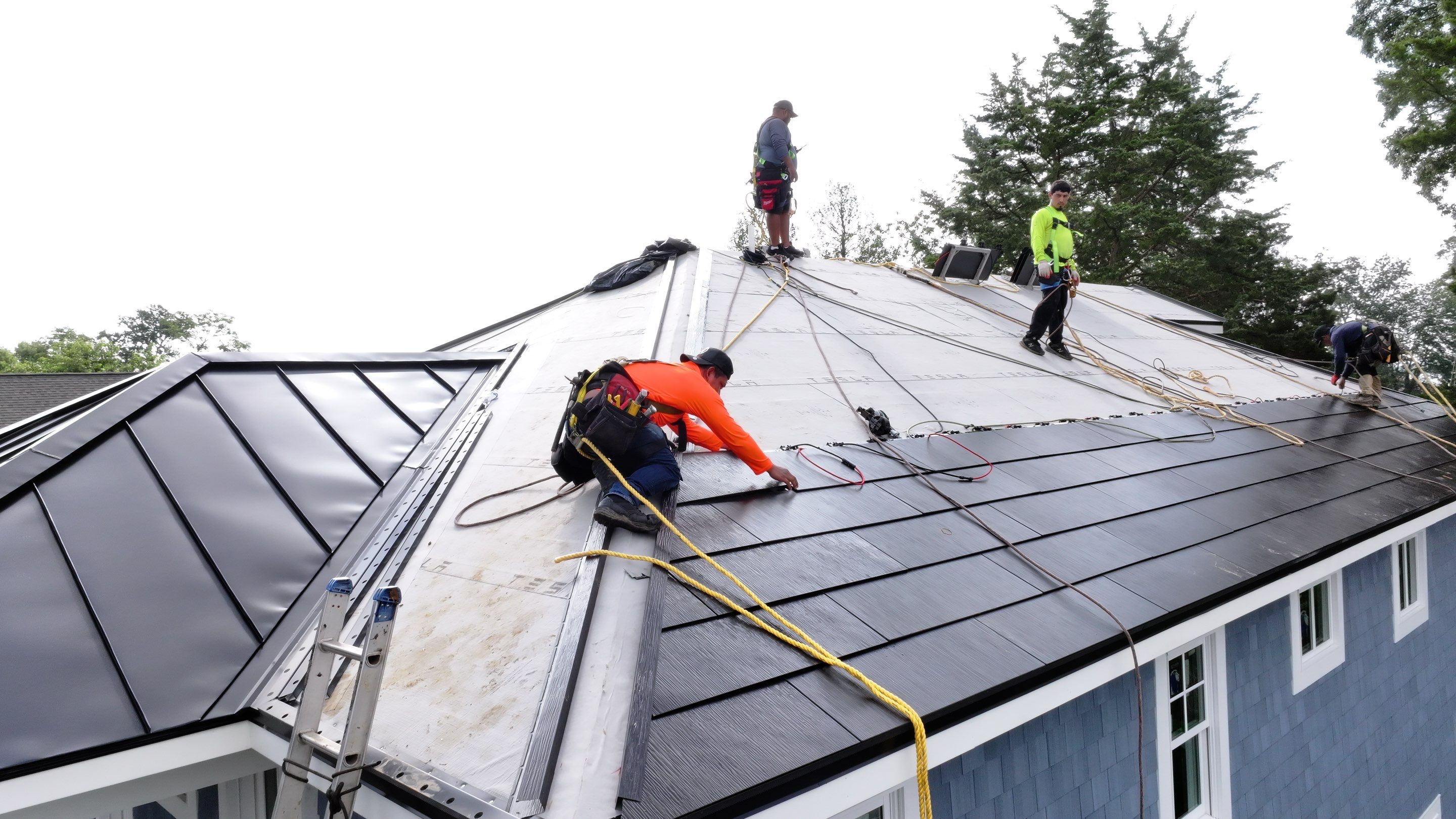 Tesla Solar Roof & Powerwall in Annapolis MD by American Home Contractors