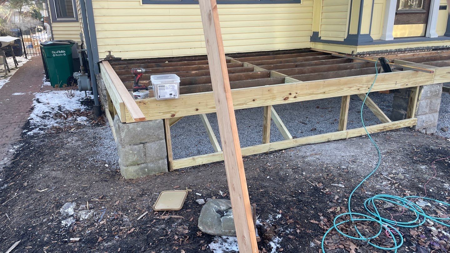 Porch by Ivy Lea Construction