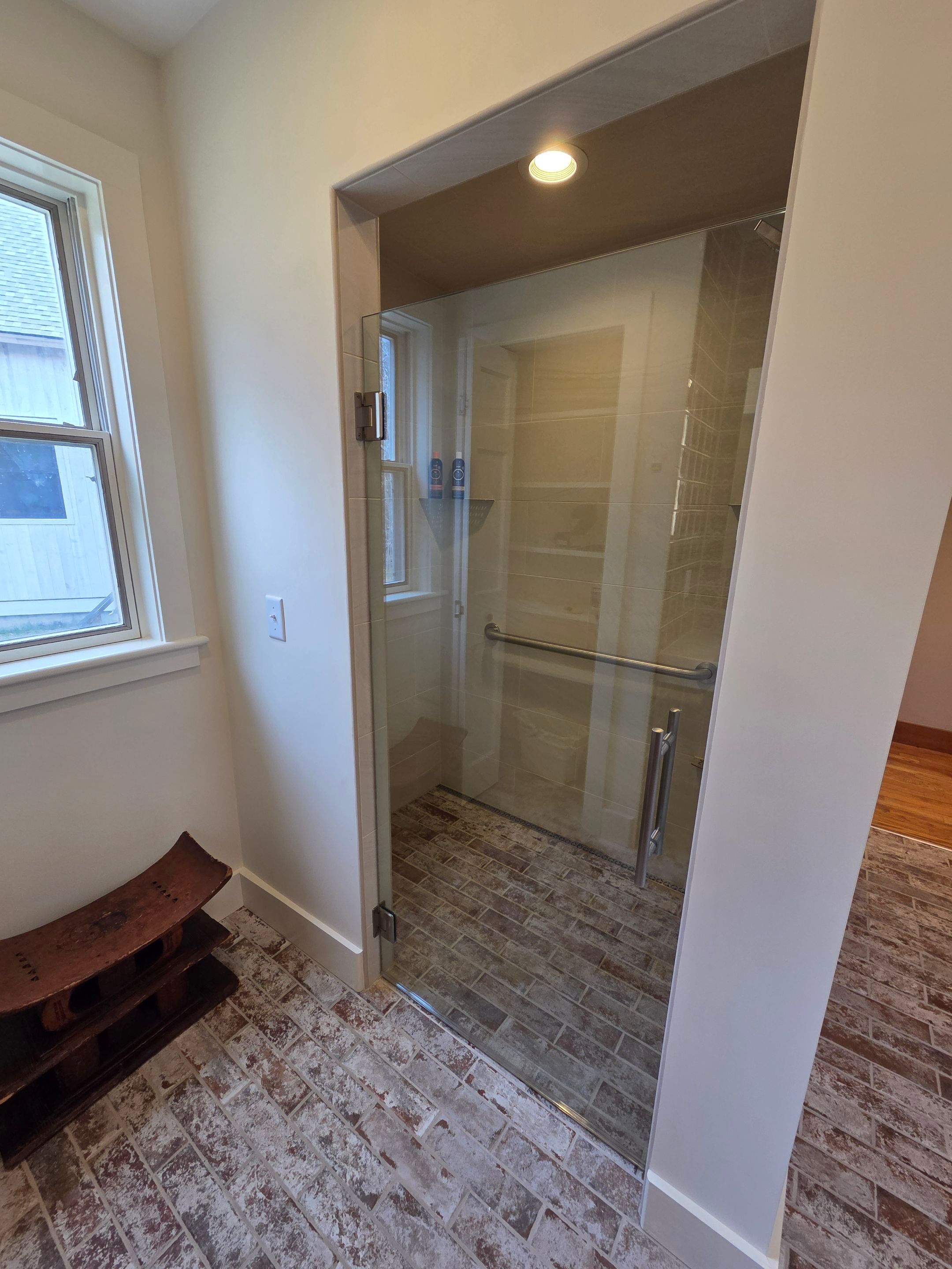Hinged Shower Door by Cheshire Glass Company