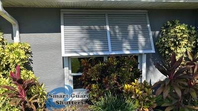 Decorative Bahamas in White Aluminium