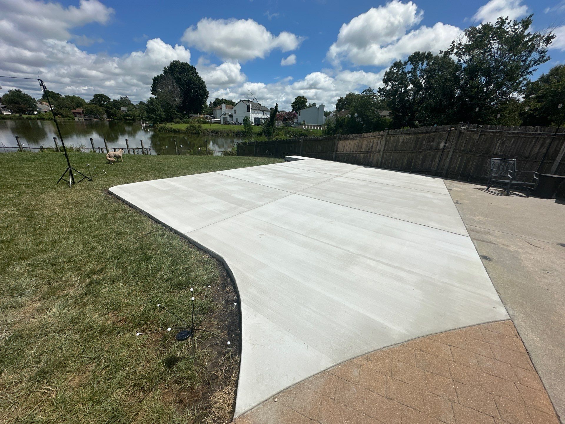 Project in Virginia Beach by Sam The Concrete Man Virginia Beach