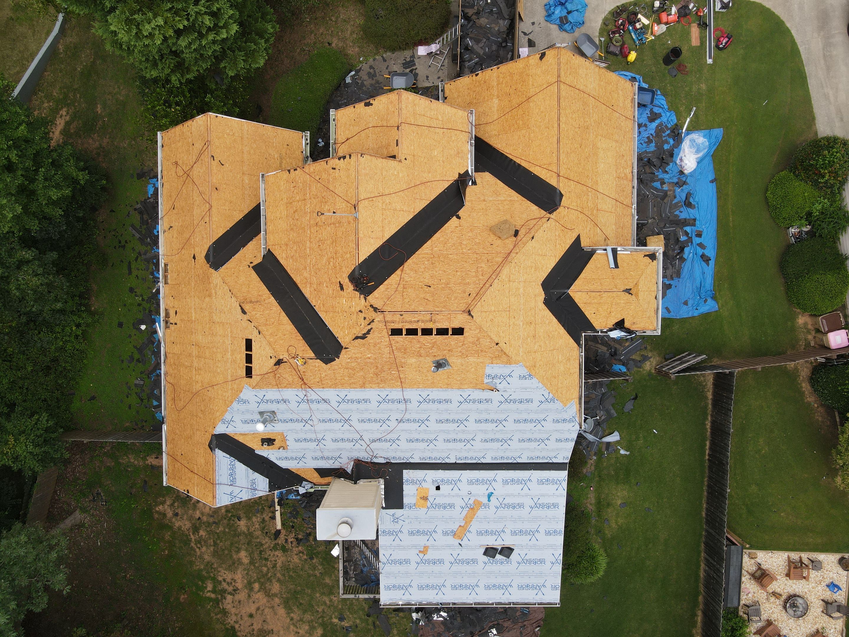 Residential Roofing Installation using Owens Corning by Inspector Roofing and Restoration