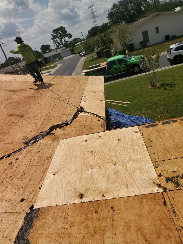 Project in Clearwater 33762 by Mitchell Roofing Company LLC