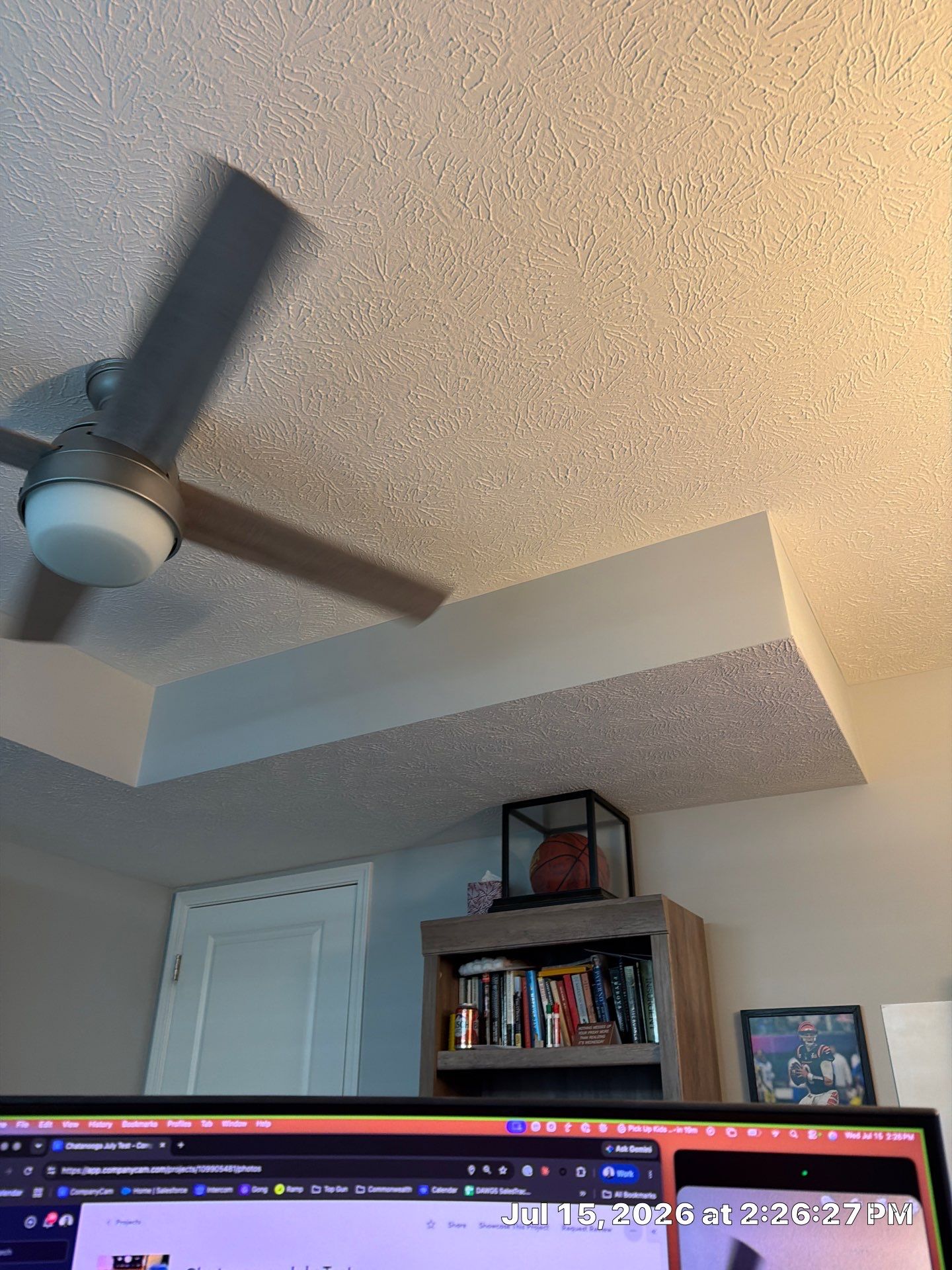 Lincoln Home Office and Media Room AV Installation by CompanyCam Sales Demo