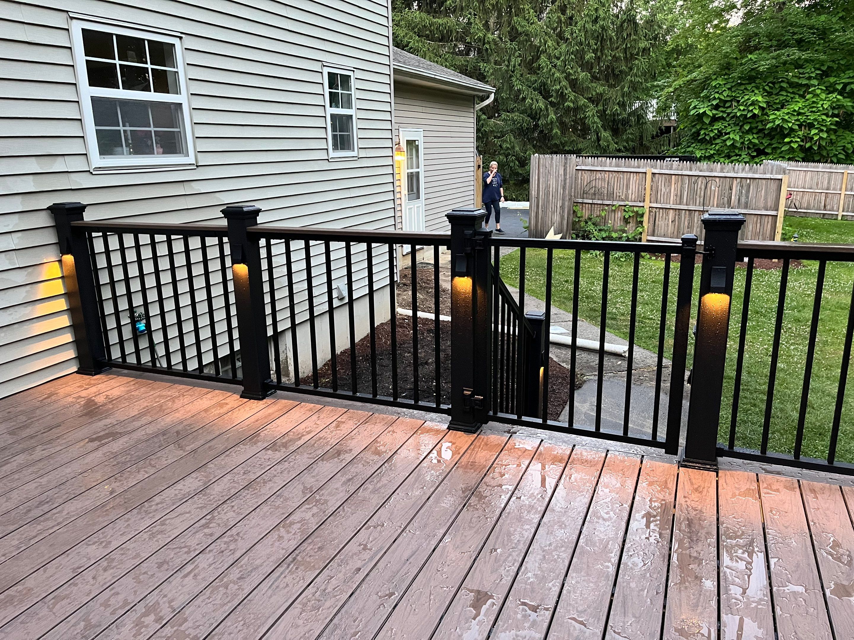 New Deck in Robinsville by deck guardian