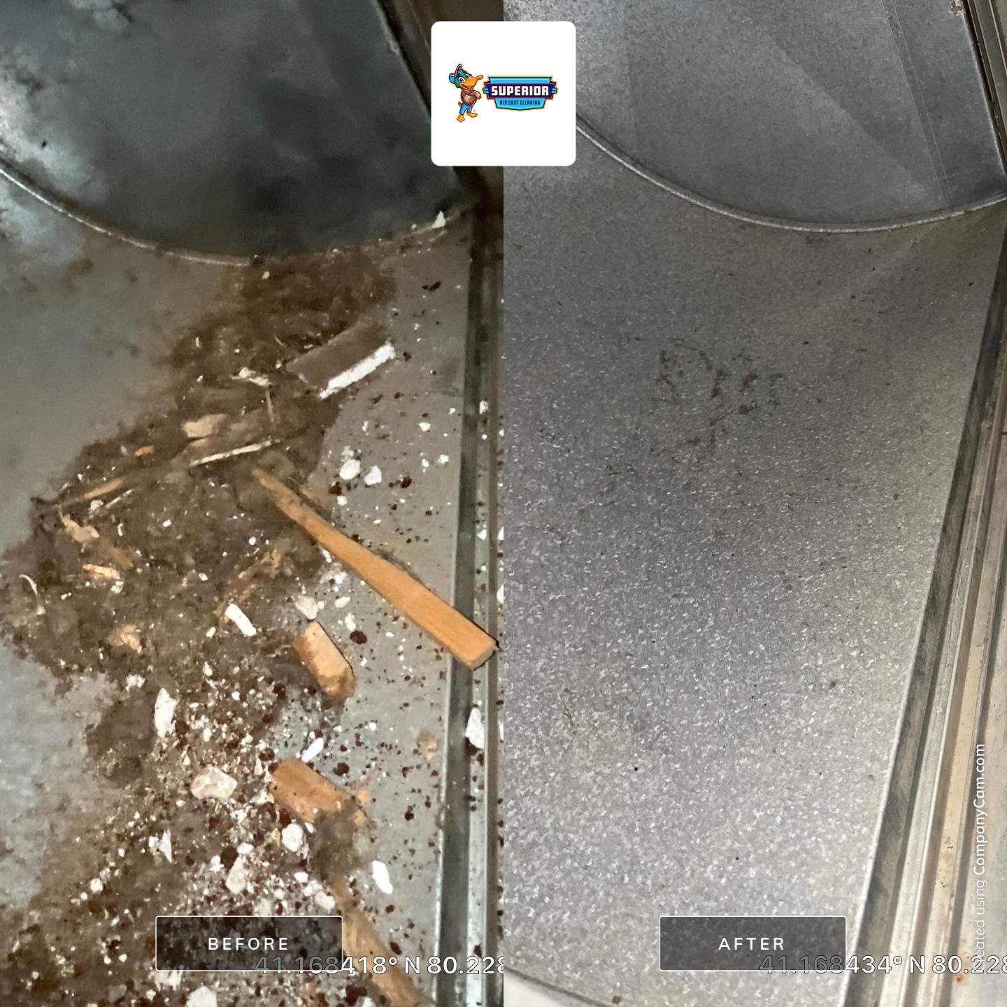 Air Duct Cleaning With a Vacuum Truck in Mercer, PA by Superior Air Duct Cleaning