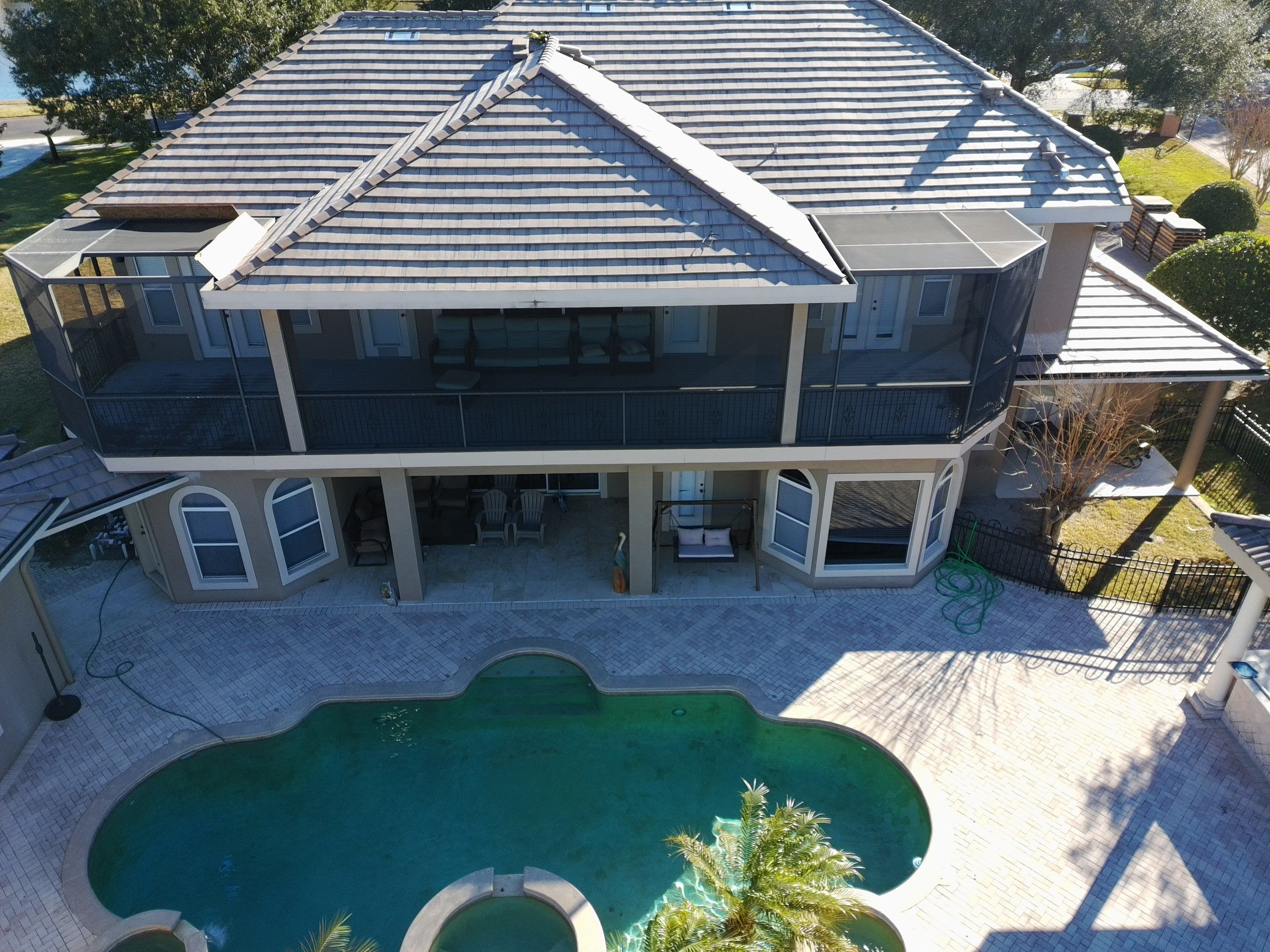Mediterranean Tile Roof Replacement and Leak Remediation in Orlando by Fortified Roofing Solutions Corp.