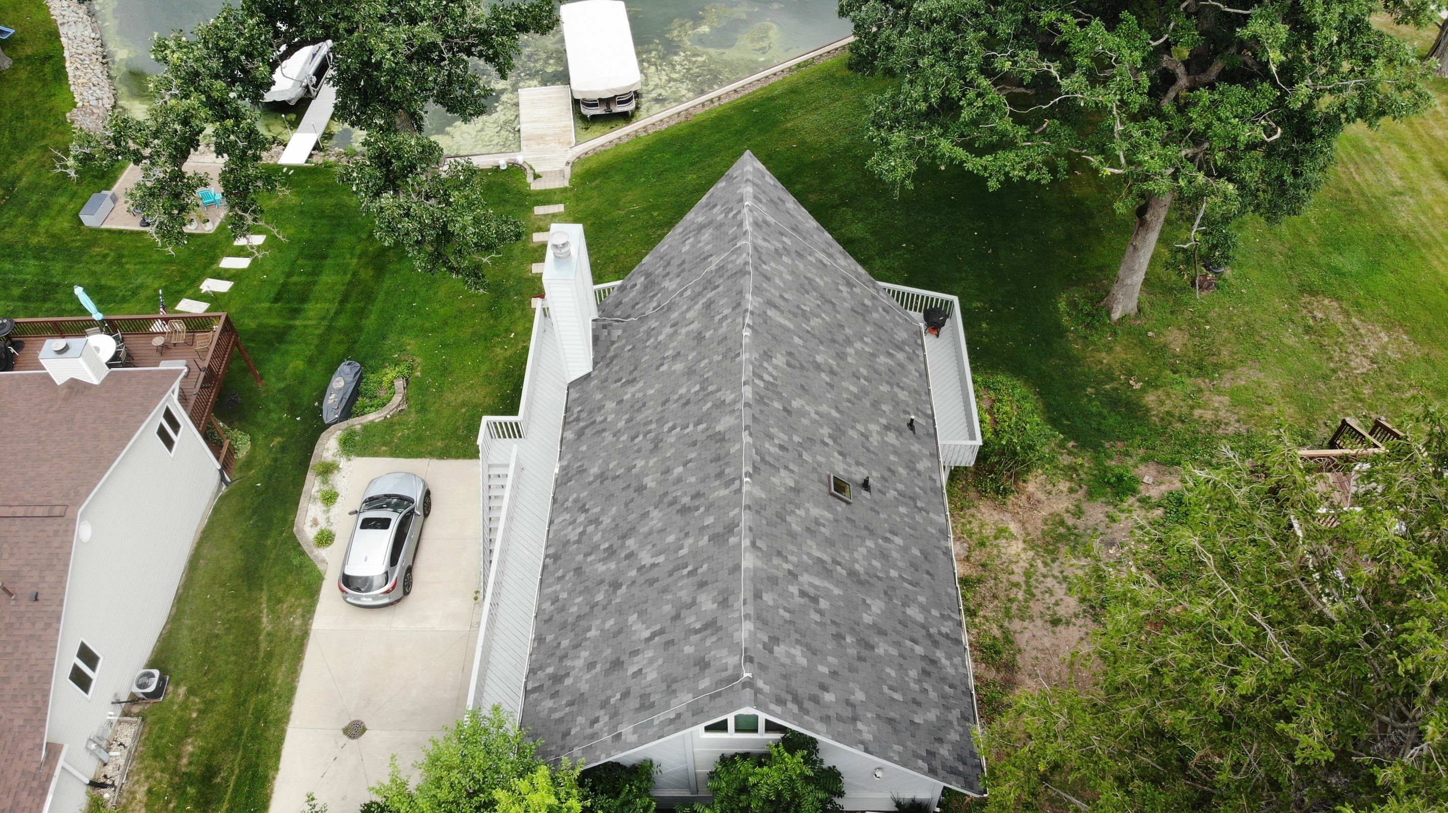 Residential Roof Replacement with Malarkey Windsor Shingles in Davis by Mr Roof & Remodeling Co