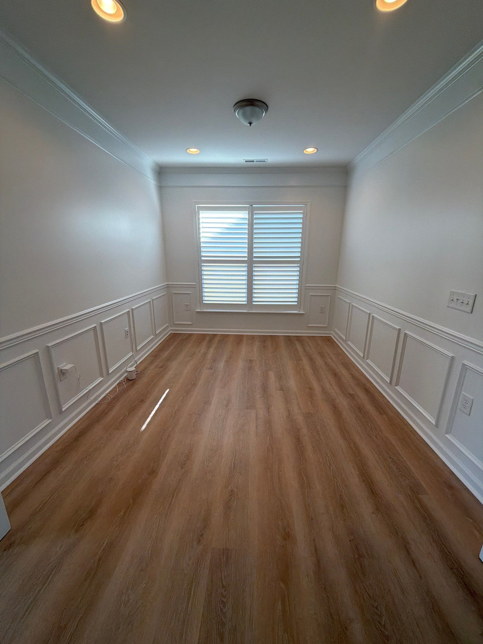 Luxury Vinyl Plank Flooring Installation and Interior Refresh in Durham by Billy Weatherspoon Contractor