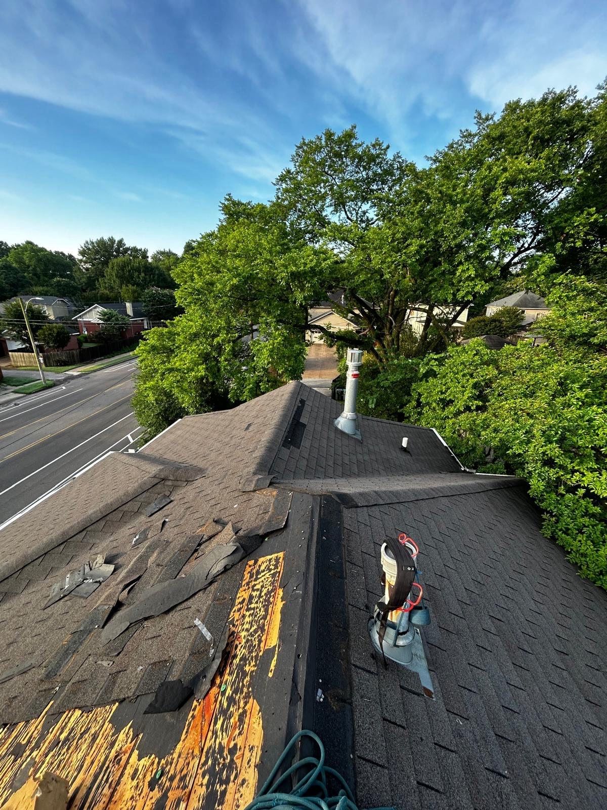 GAF Timberline HD Shingle Roof Replacement in Midtown Memphis by Revival Roofing Services