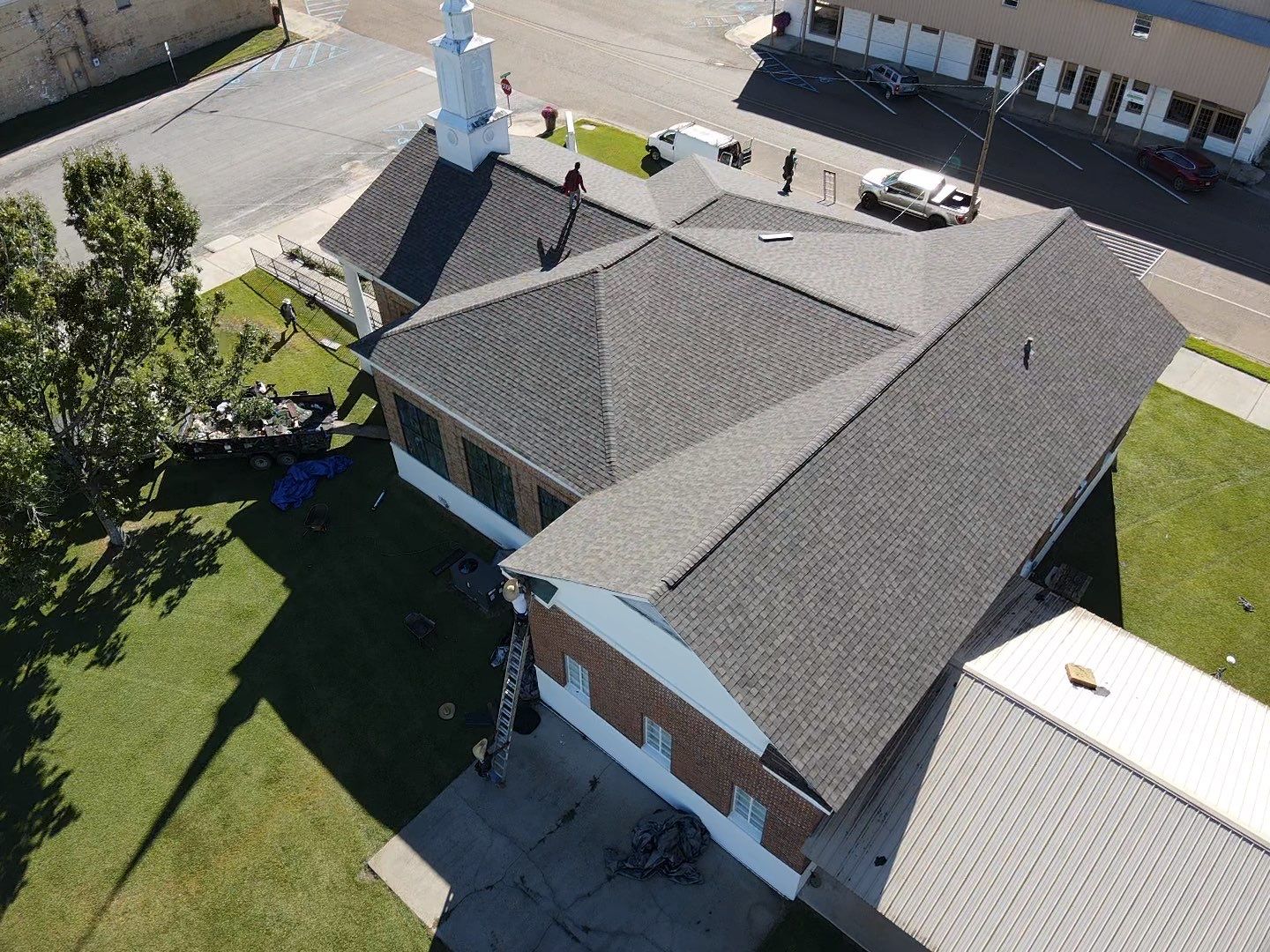 Hickory United Methodist Church by Halo Roofing and Restoration