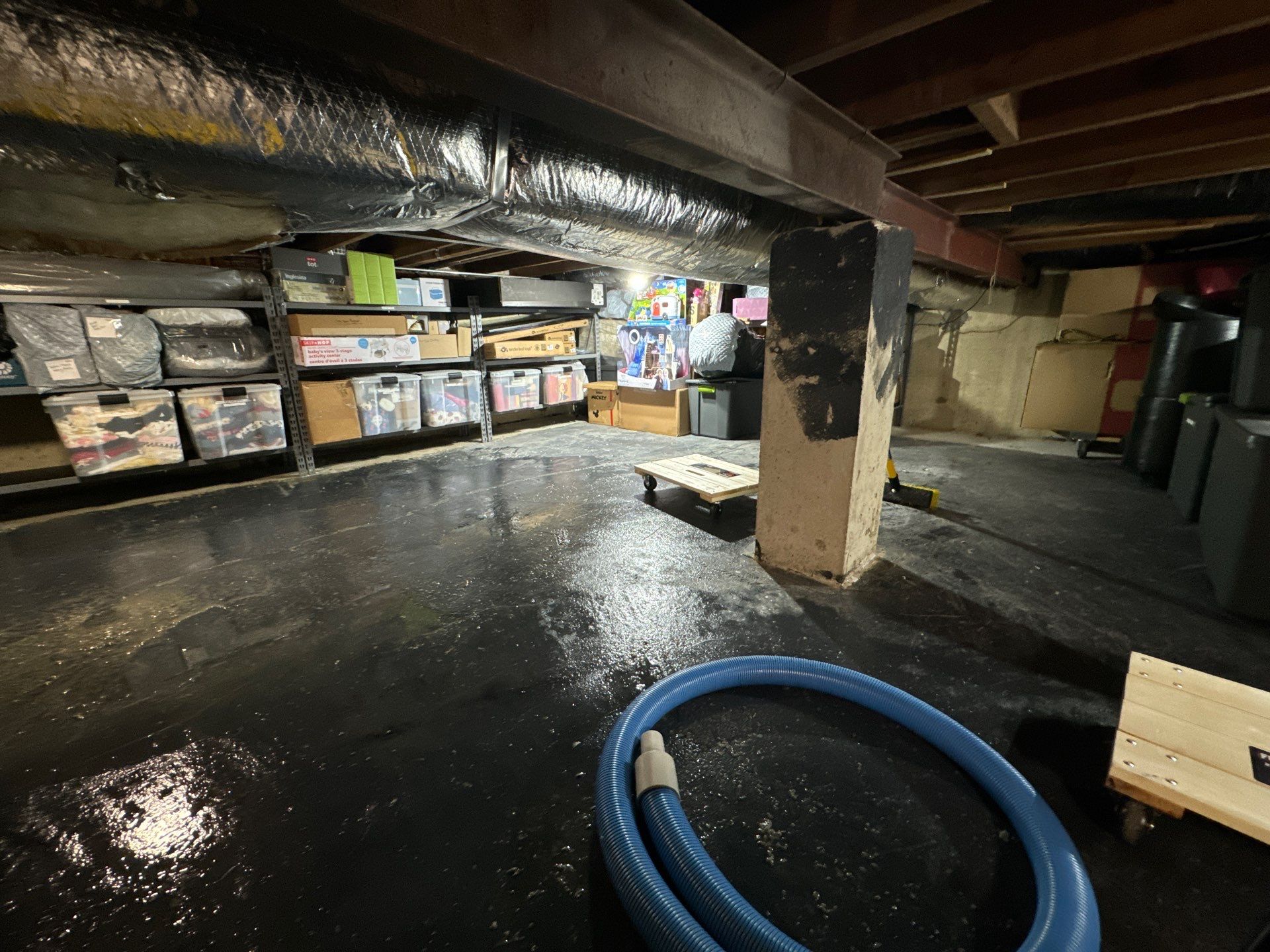 Crawlspace Sewage by Chicagoland Water Medics