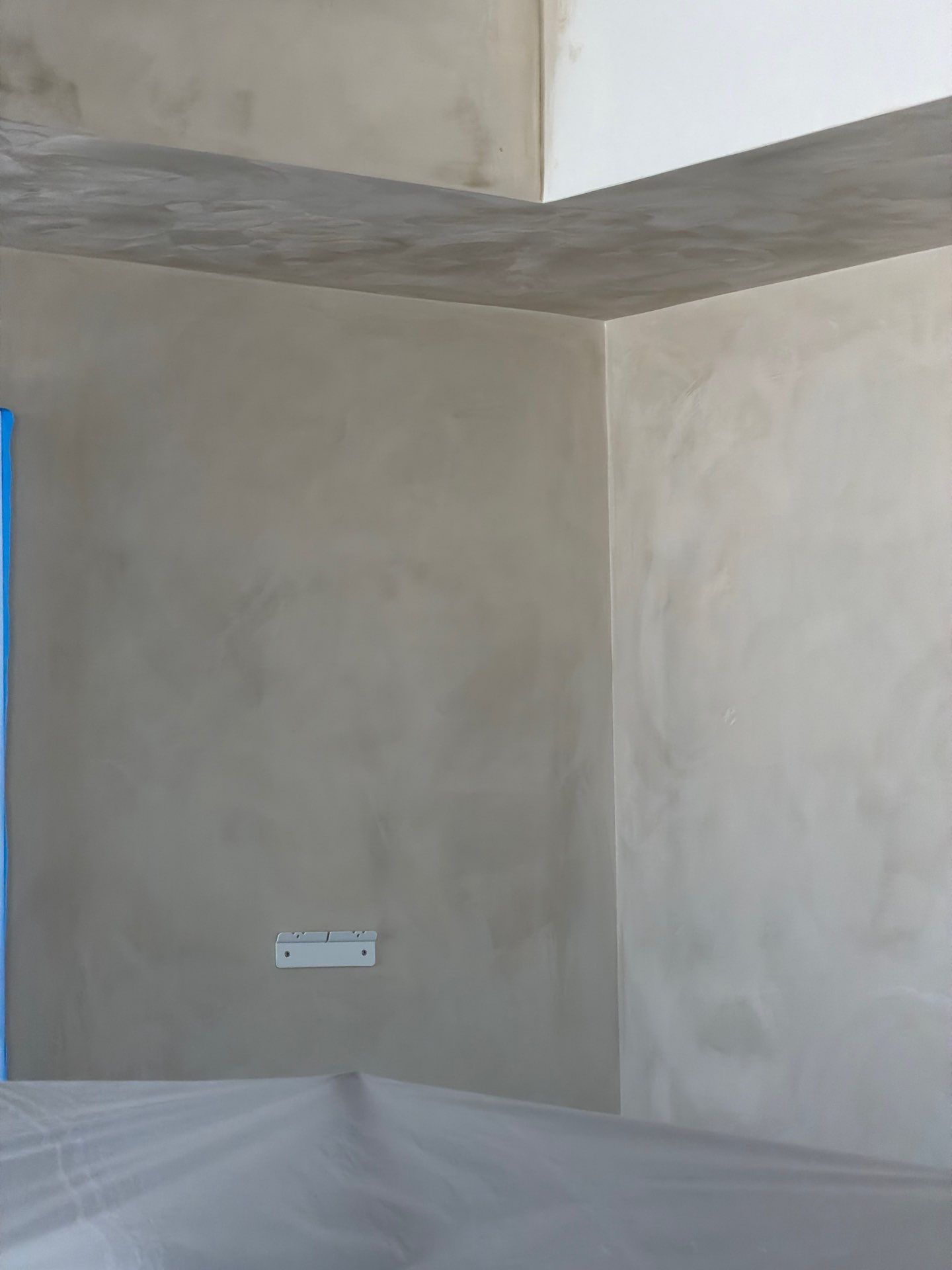A Portola Limewash Bedroom with Natural Texture and Depth by Groovy Hues