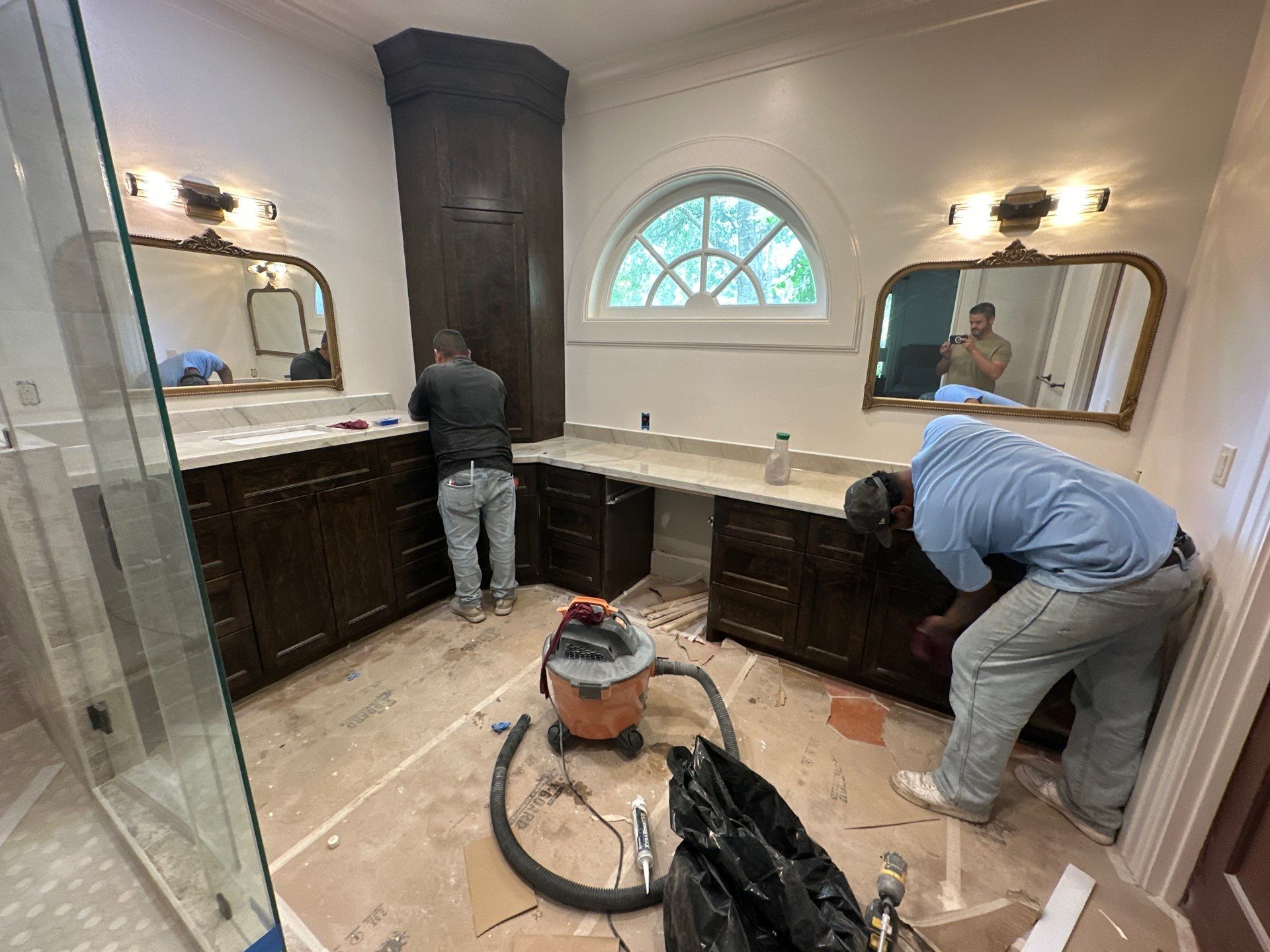 Bathroom Remodel and Flooring in Tomball, TX by SophAlx LLC