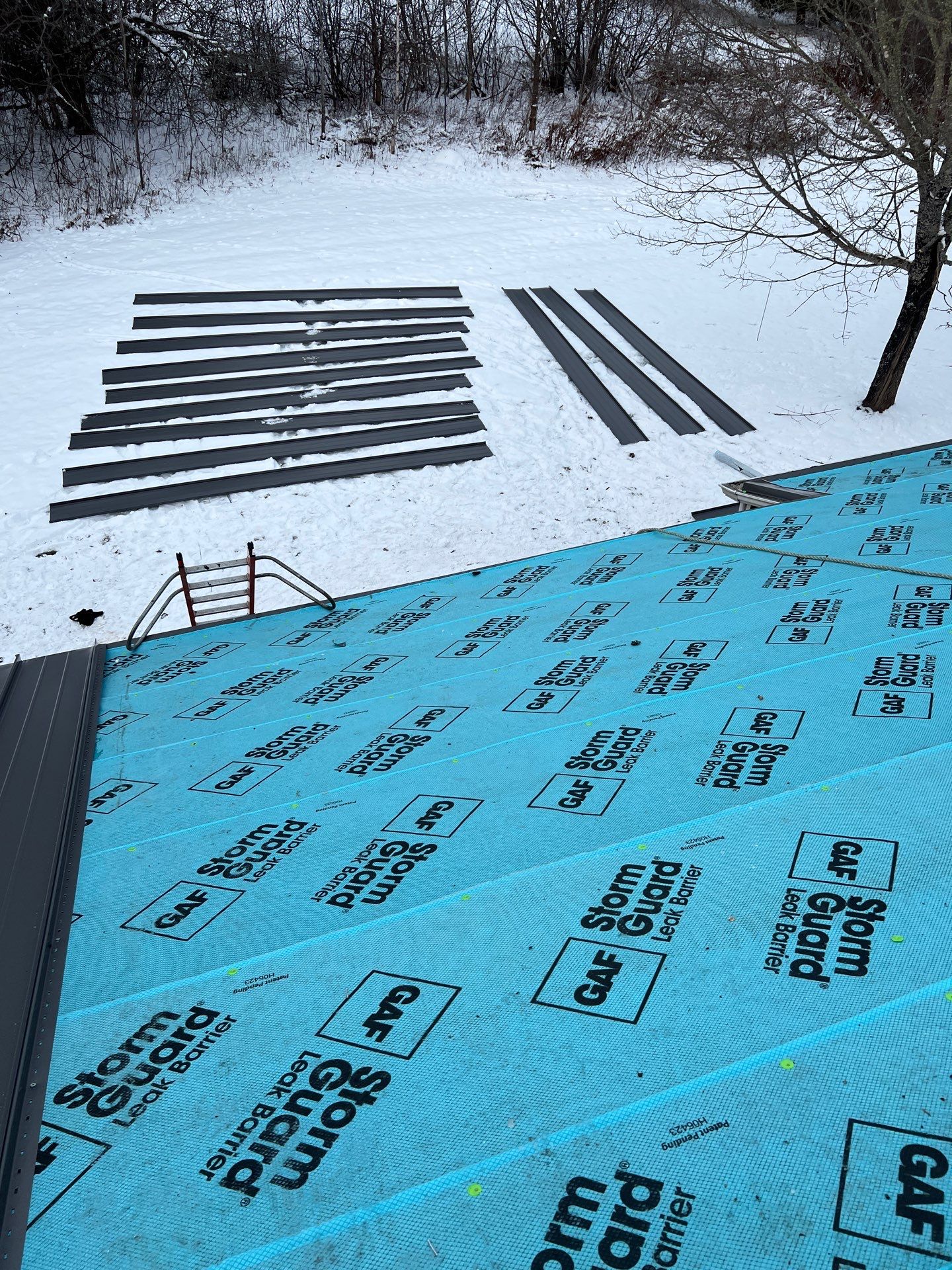 Residential Roofing Installation using Ideal Steel Standing Seam  by Artisan Roofing & Home Improvements Inc.