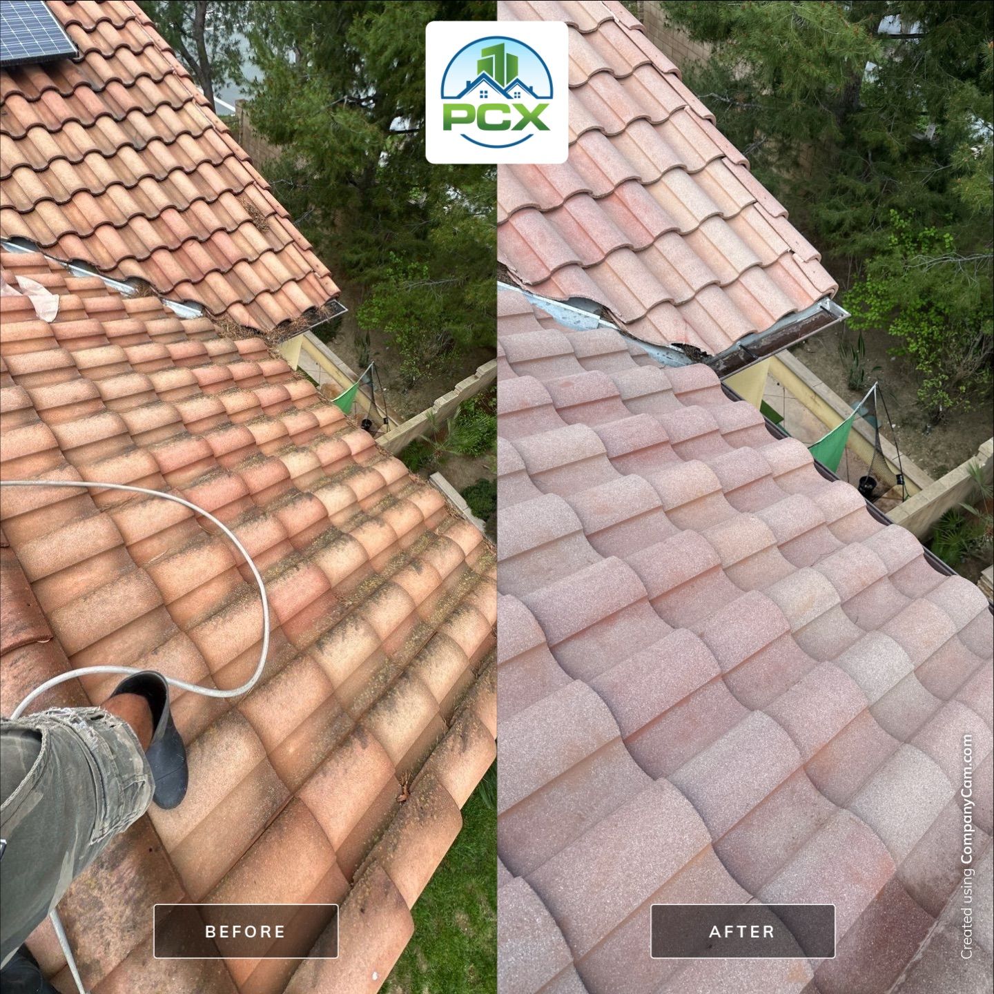 Irvine Roof Washing and Solar Panel Cleaning by Property Cleaning Experts, LLC