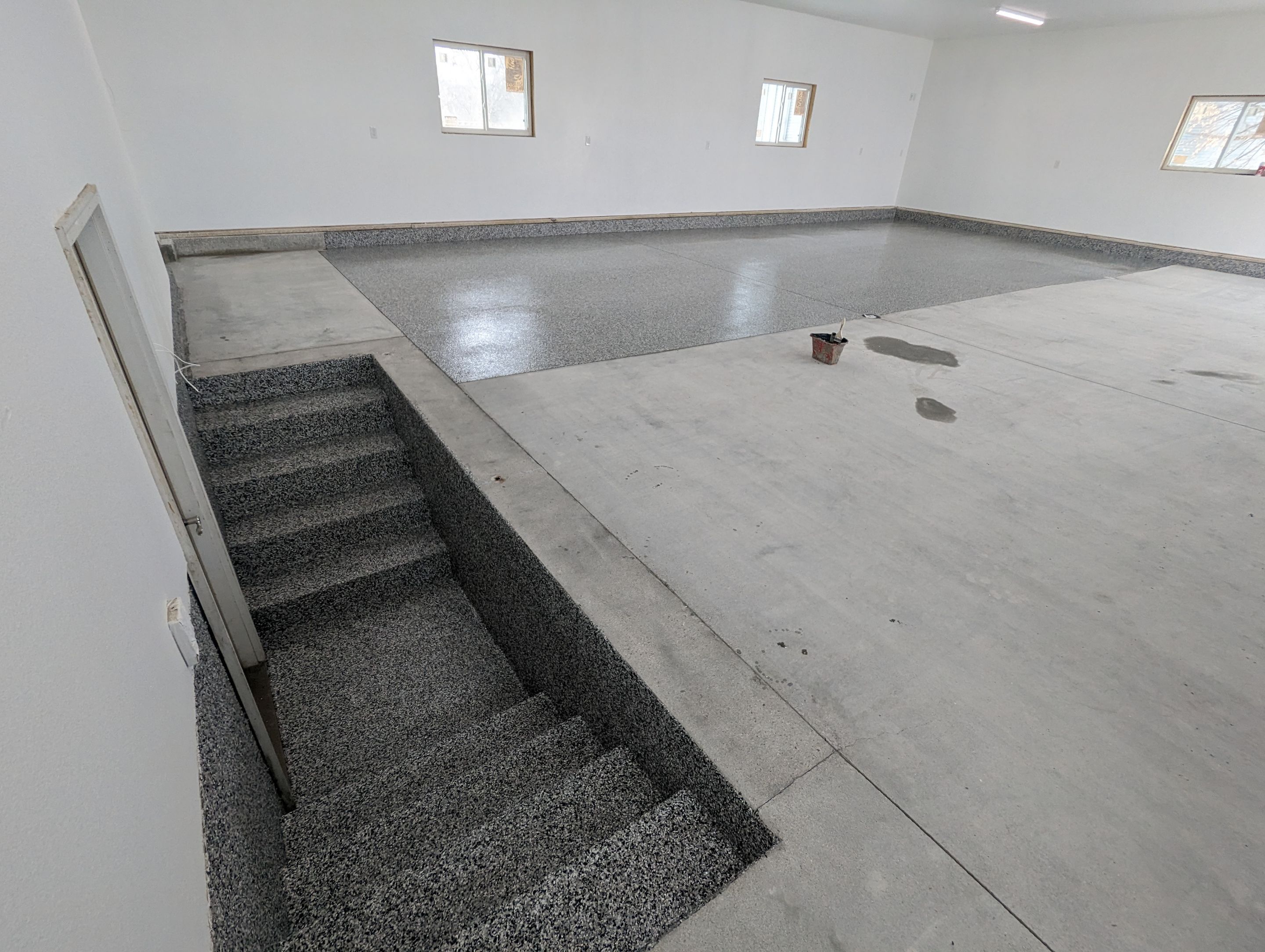 Garage using Domino  by Select Painting, Coatings & Garage Cabinets