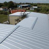 24ga 1.5" Mechanical Seam Mill Finish  by Total Roofing System The Metal Roof Experts