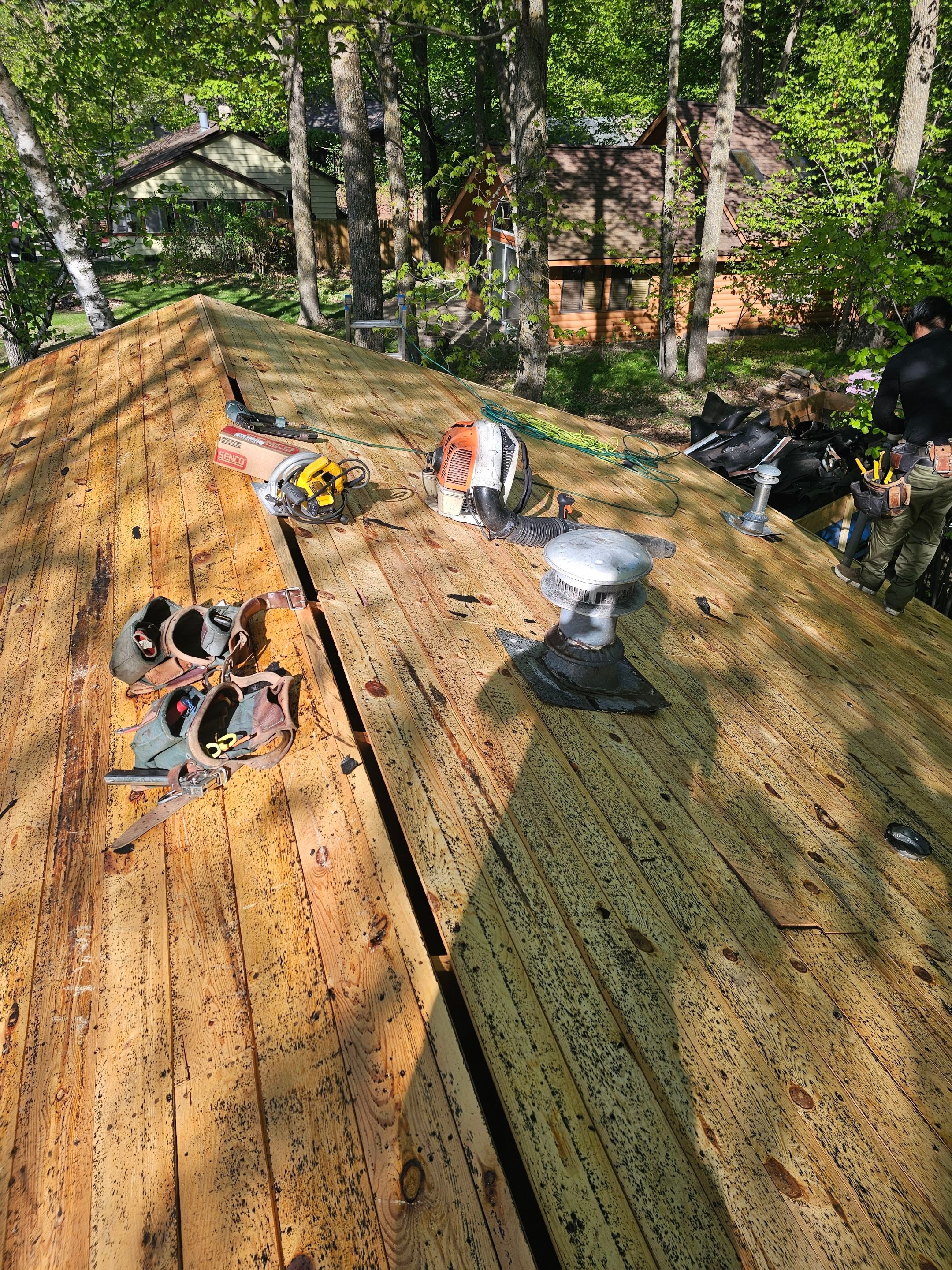 Project in Nisswa by CoMitted 365 Roofing & Exteriors 