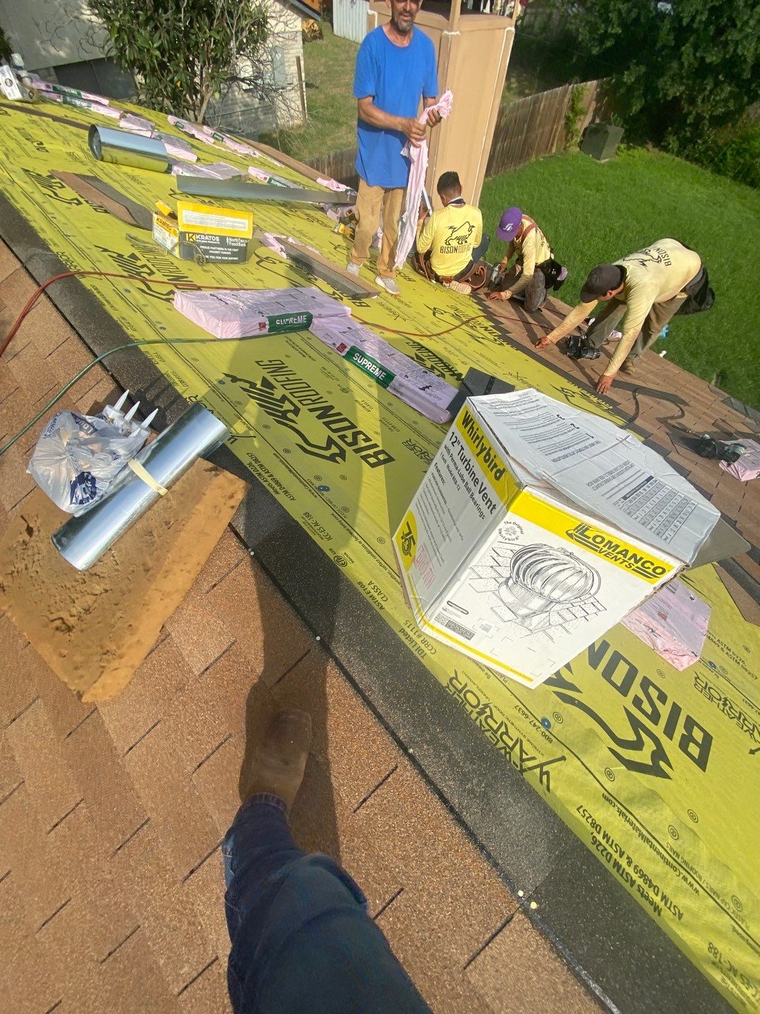 Shingle Roof in San Antonio by Bison Roofing  