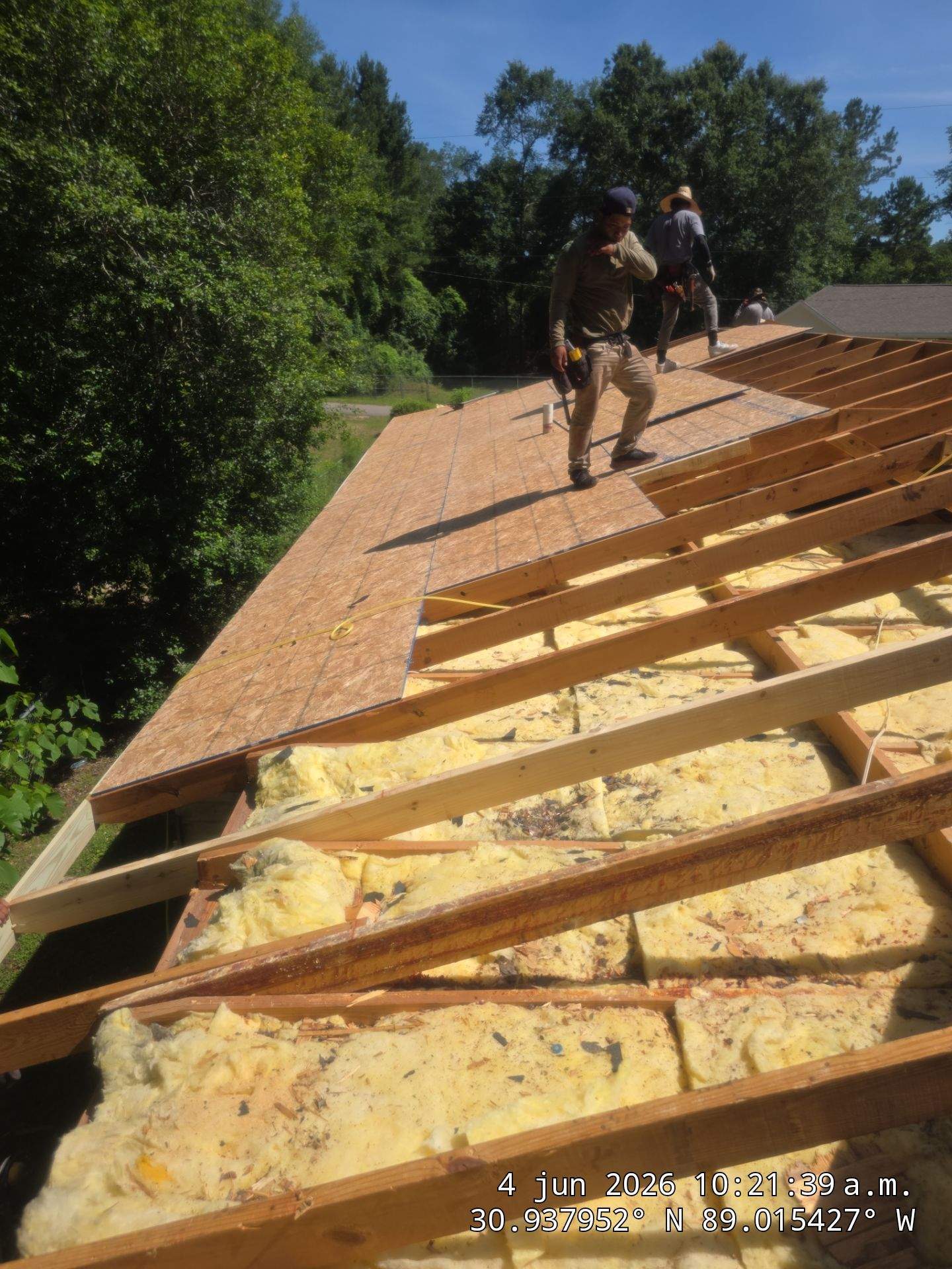 Full Architectural Shingle Roof Replacement Following Storm Damage in Wiggins by Frontline Roofing
