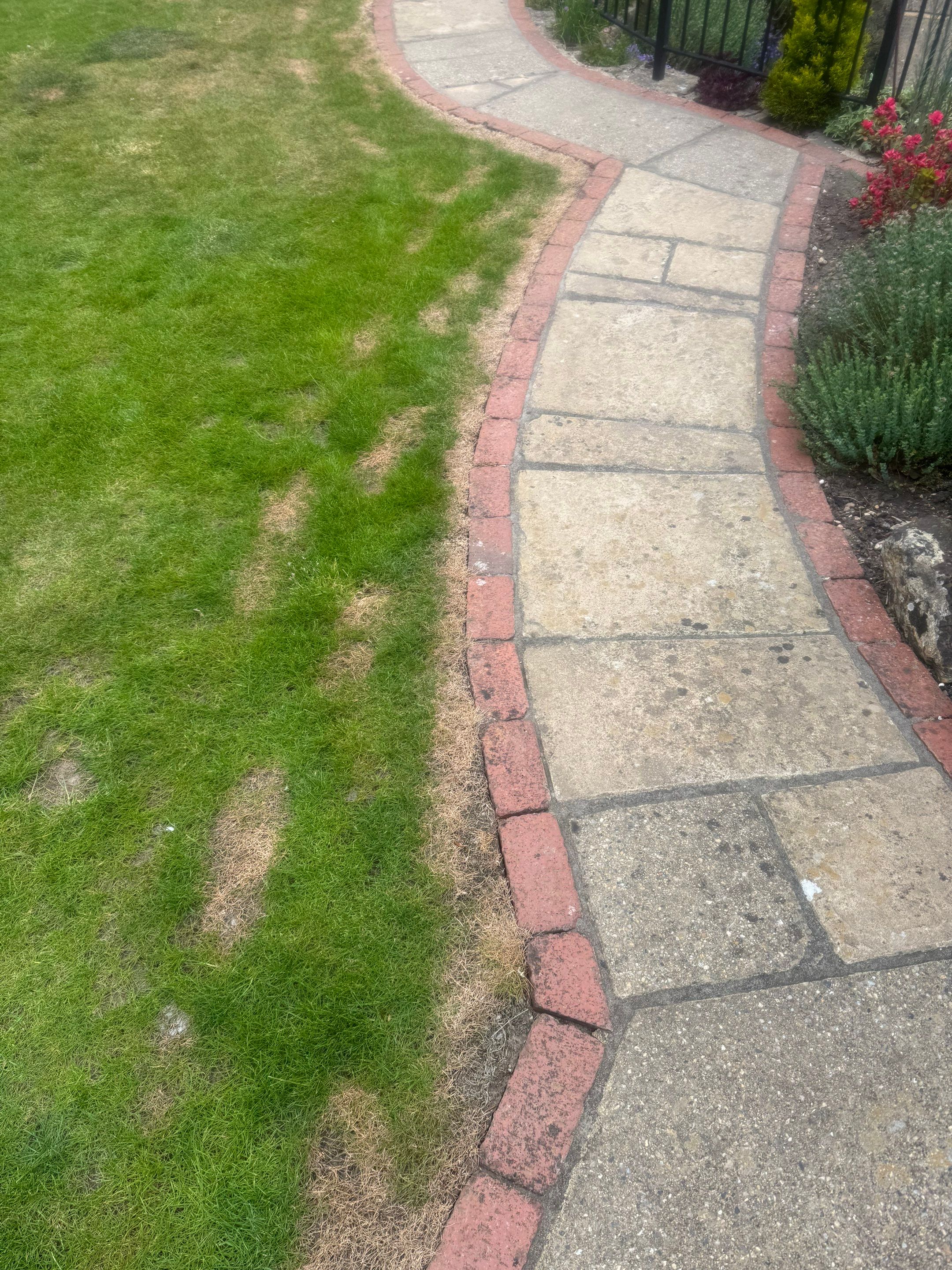 Roof Clean - Patio Clean using 18inch Whirlaway FSC by Ges Exterior Cleaning ltd