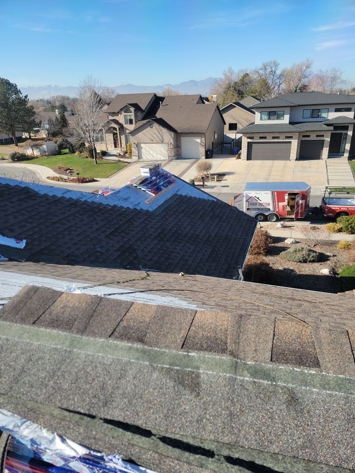 Residential Roofing Installation using GAF Timberline HDZ - Lifetime Shingle by The Roof Doctor