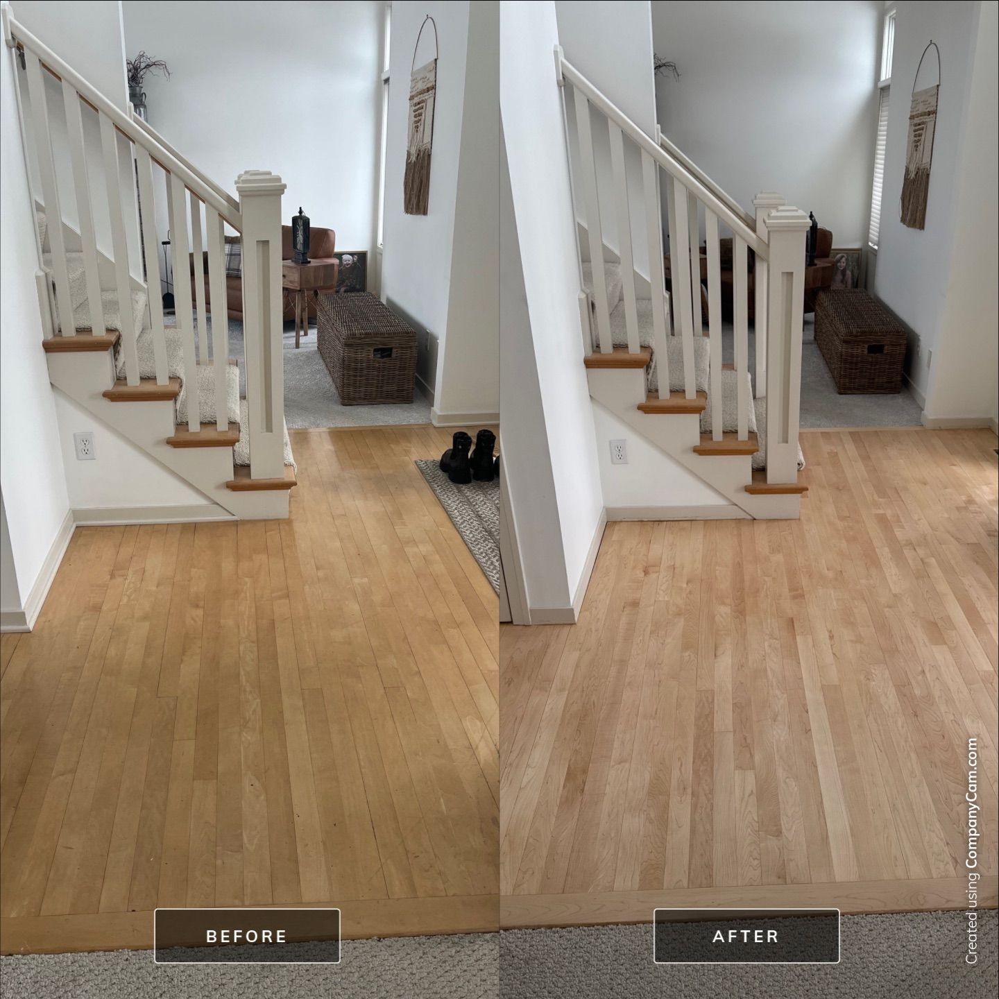 Check out this Before & After! by RTBaldwin Hardwood Floors