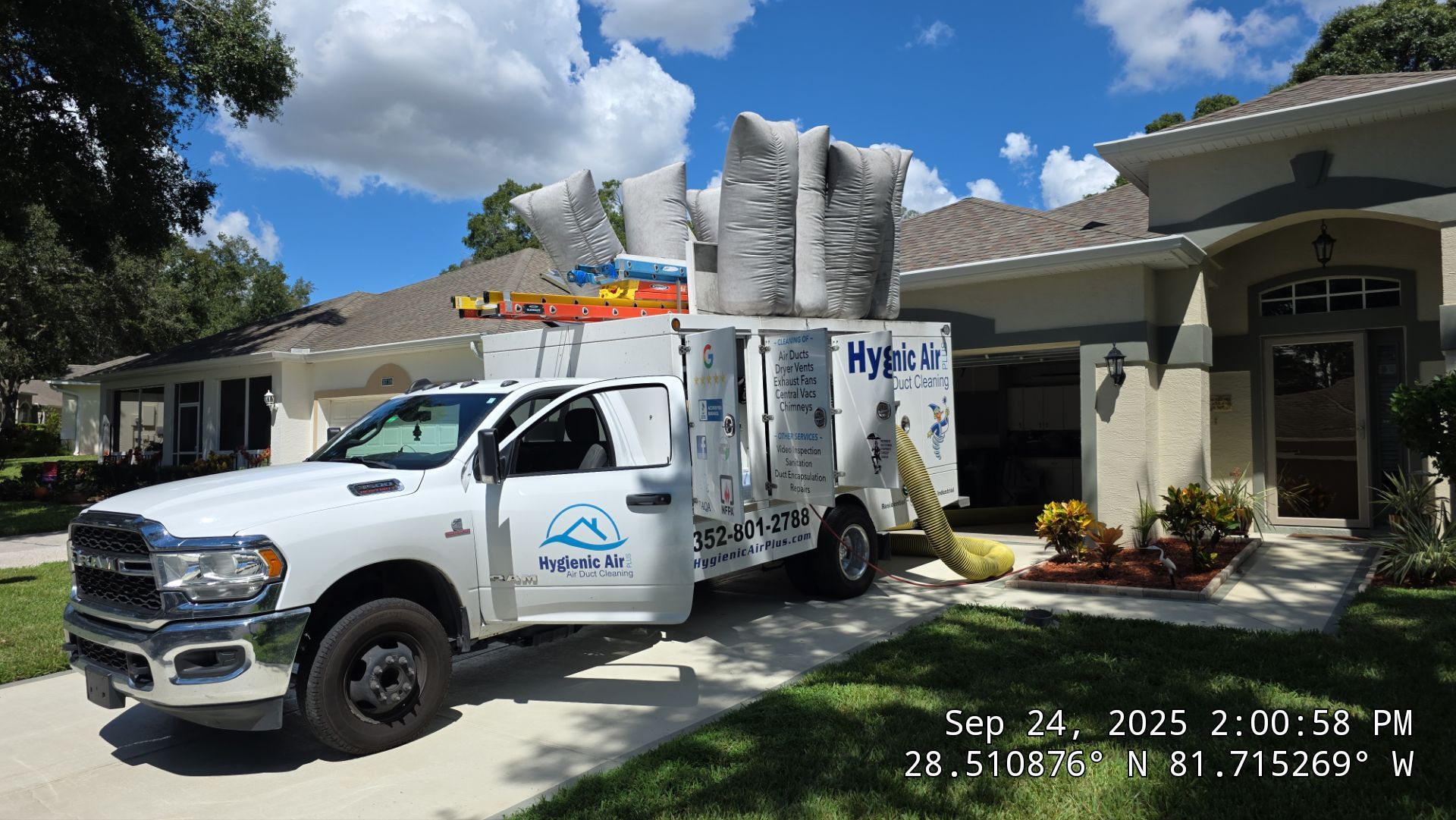 Boot Repair, Air Duct and Dryer Vent Cleaning in Clermont by Hygienic Air, Inc