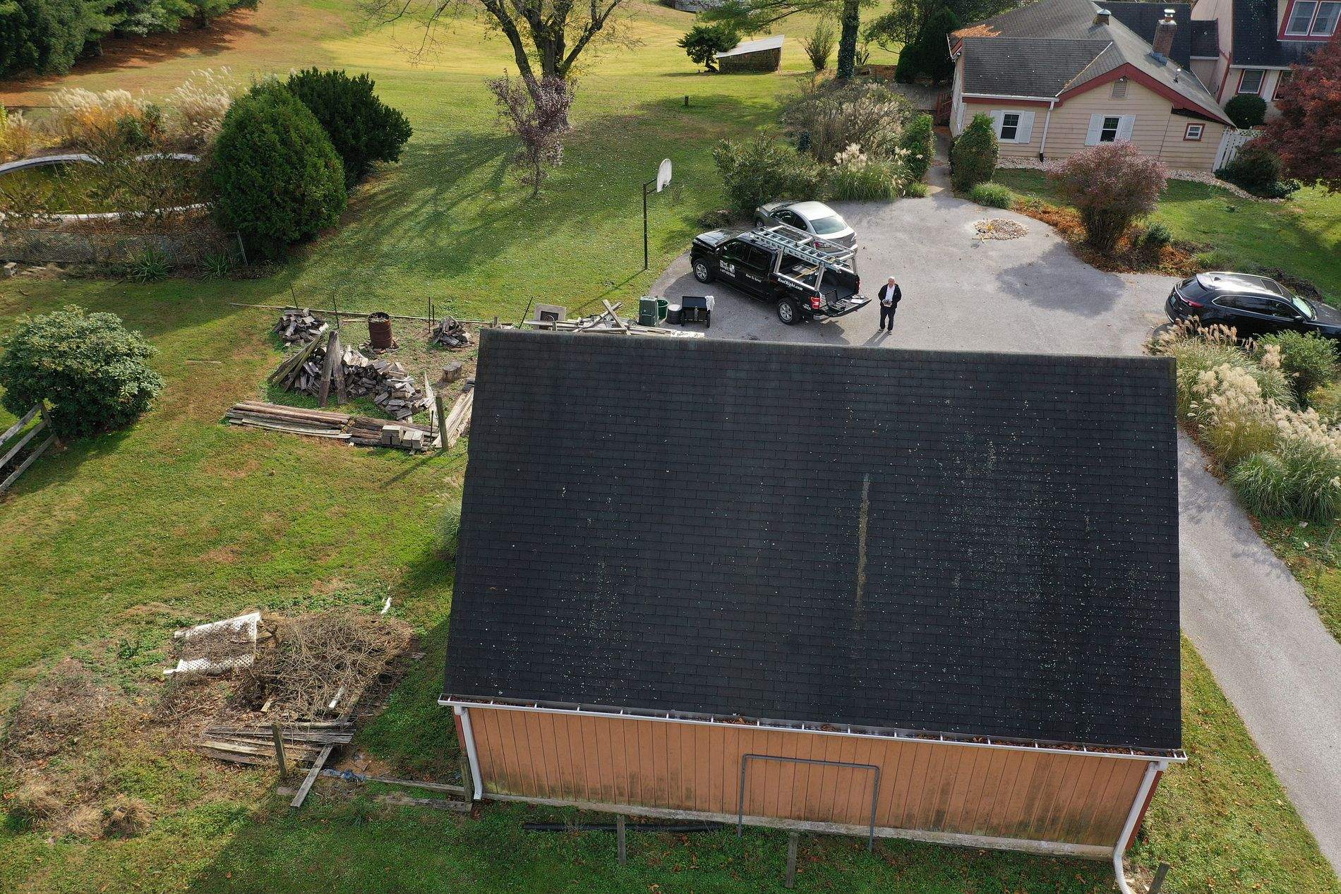 Garage Roof Replacement by Roof Right Inc
