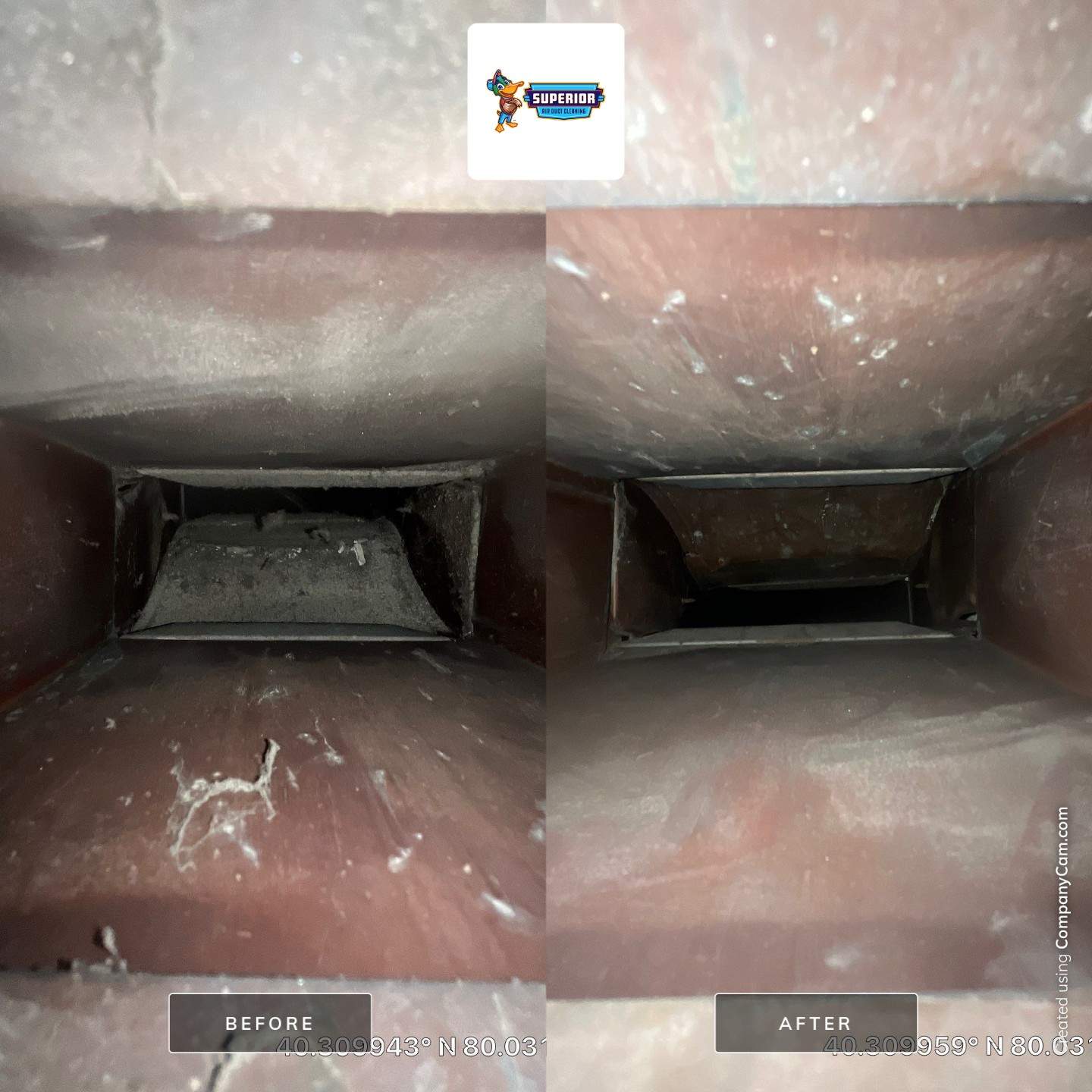 Air Duct Cleaning With a Vacuum Truck in Bethel Park, PA by Superior Air Duct Cleaning