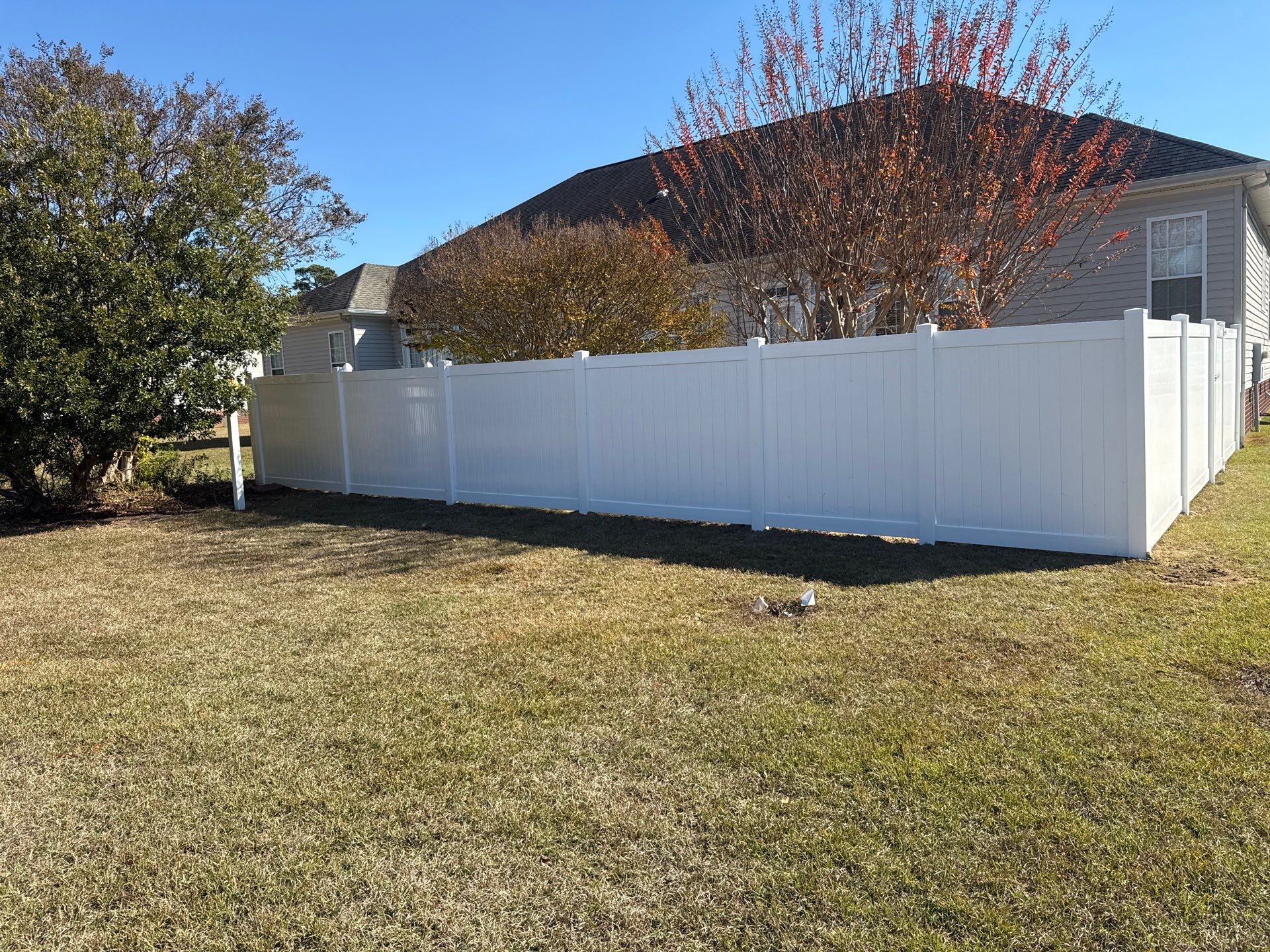 Project in Goldsboro by Superior Fence and Rail