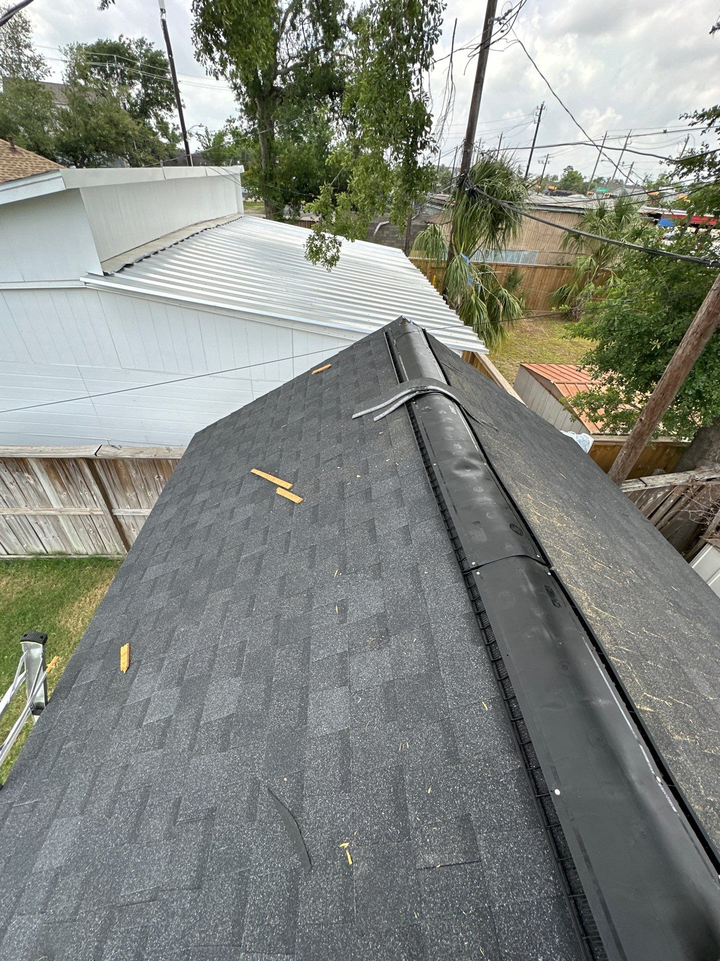 Project in Houston by Motion Roofing