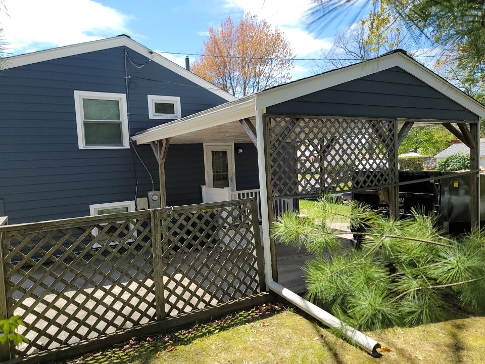 Siding Installation using Everlast Composite Siding by UBrothers Construction
