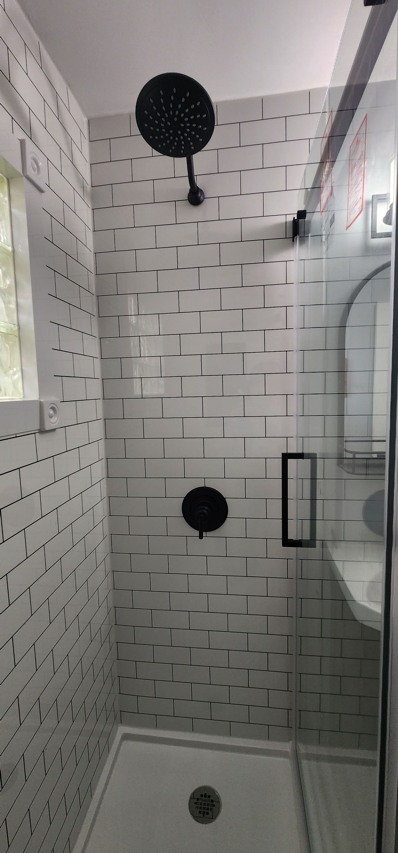Tub-to-Shower Conversion using Shower Door by The Shower Company