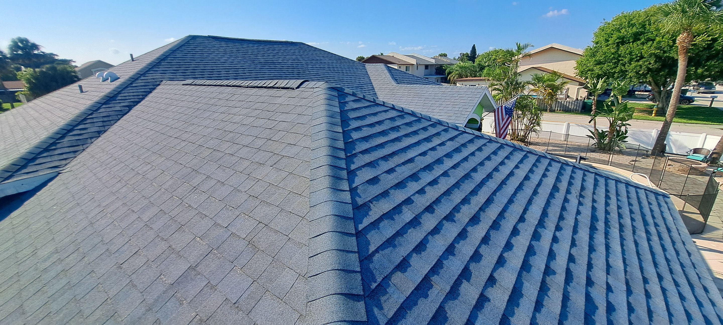 Shingle Reroof Replacement Cocoa Beach FL by Pinnacle Roofing Group