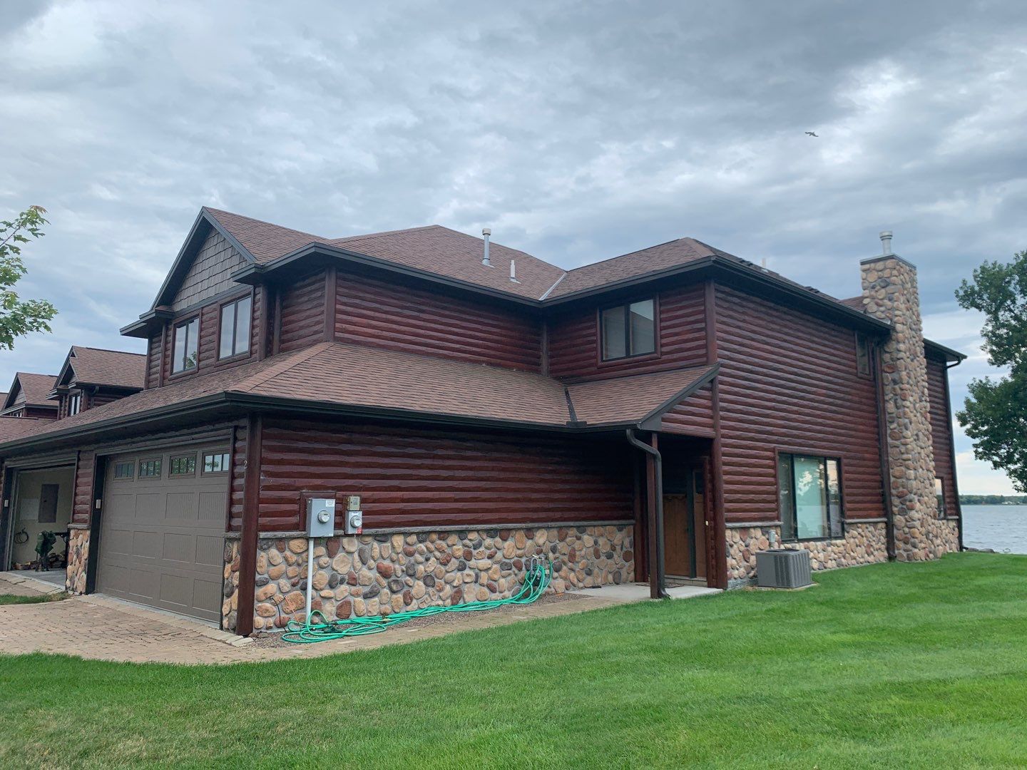 Soft washing. Wahkon Mn by Koska construction llc