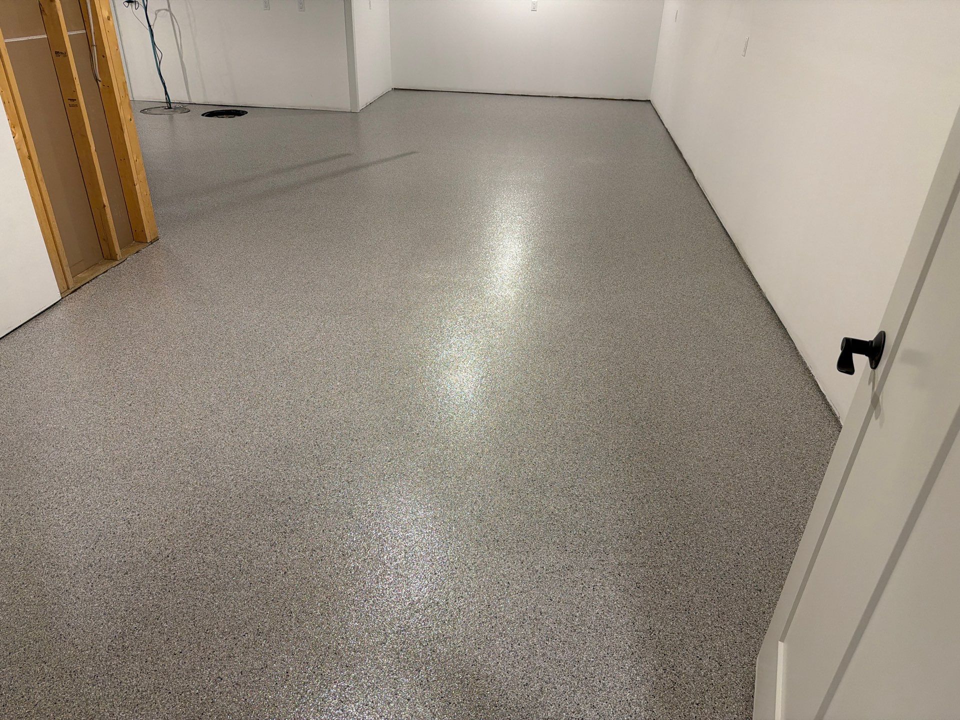 Garage & Basement Epoxy Floor Coating | Whitehall, Michigan by Gordon Painting