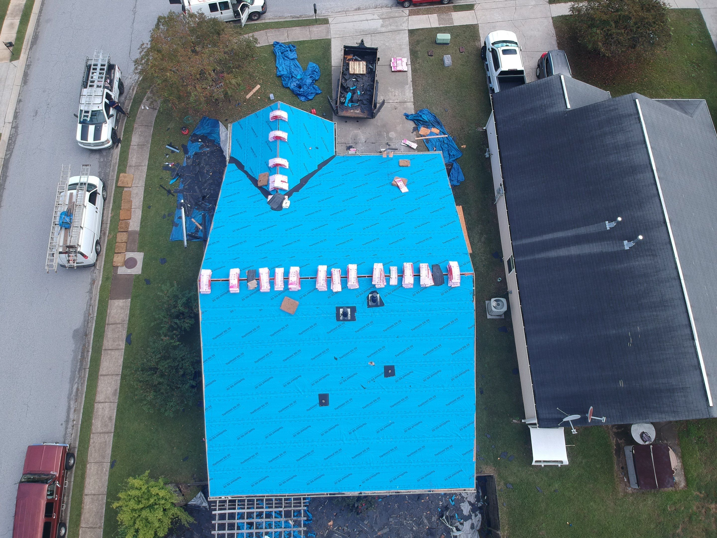 Project in Lexington, SC by United Roofing LLC