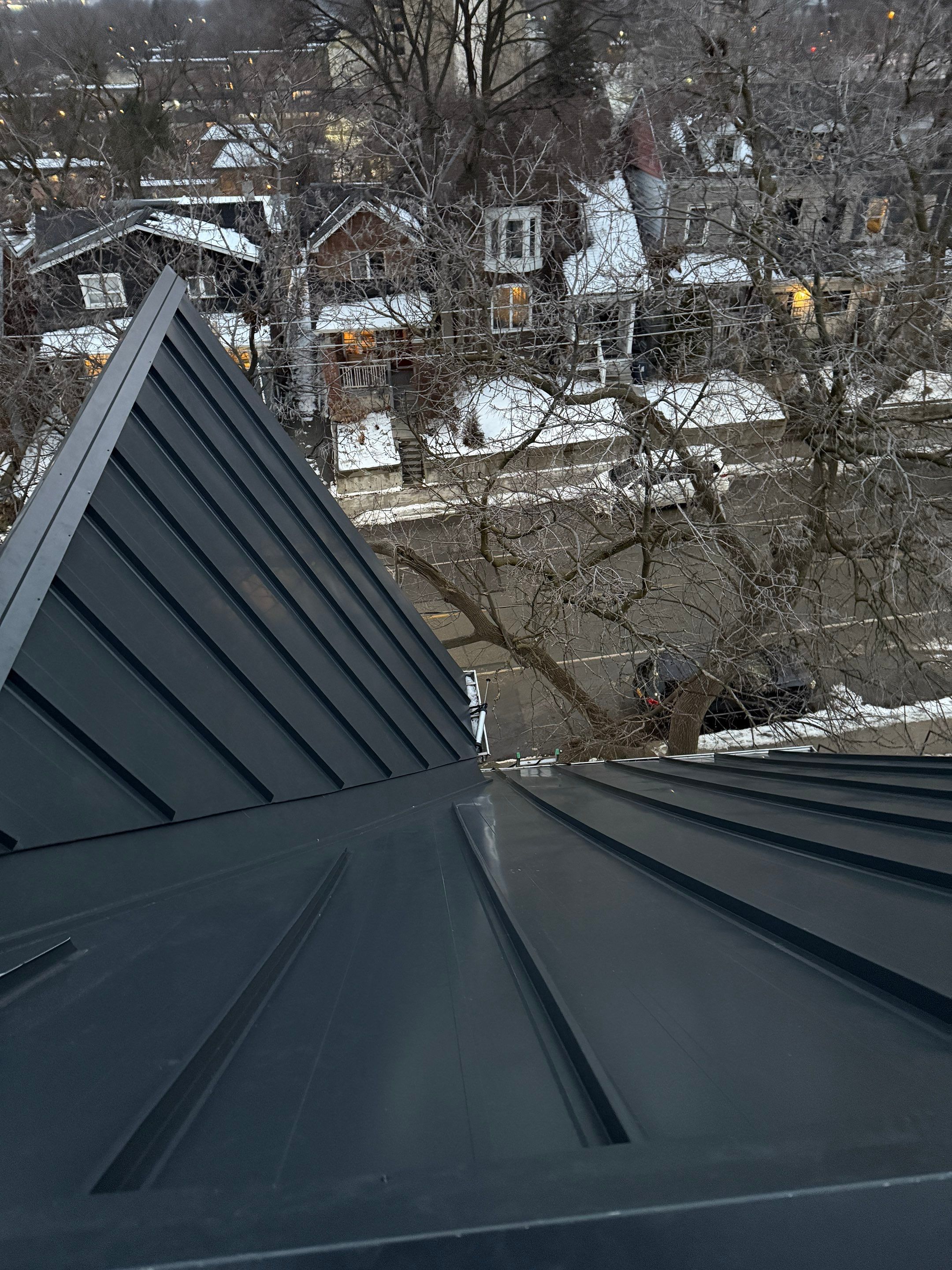 Standing Seam Metal Roofing using 16" Standing Seam Panels by Jay Carter Roofing & Sheet Metal