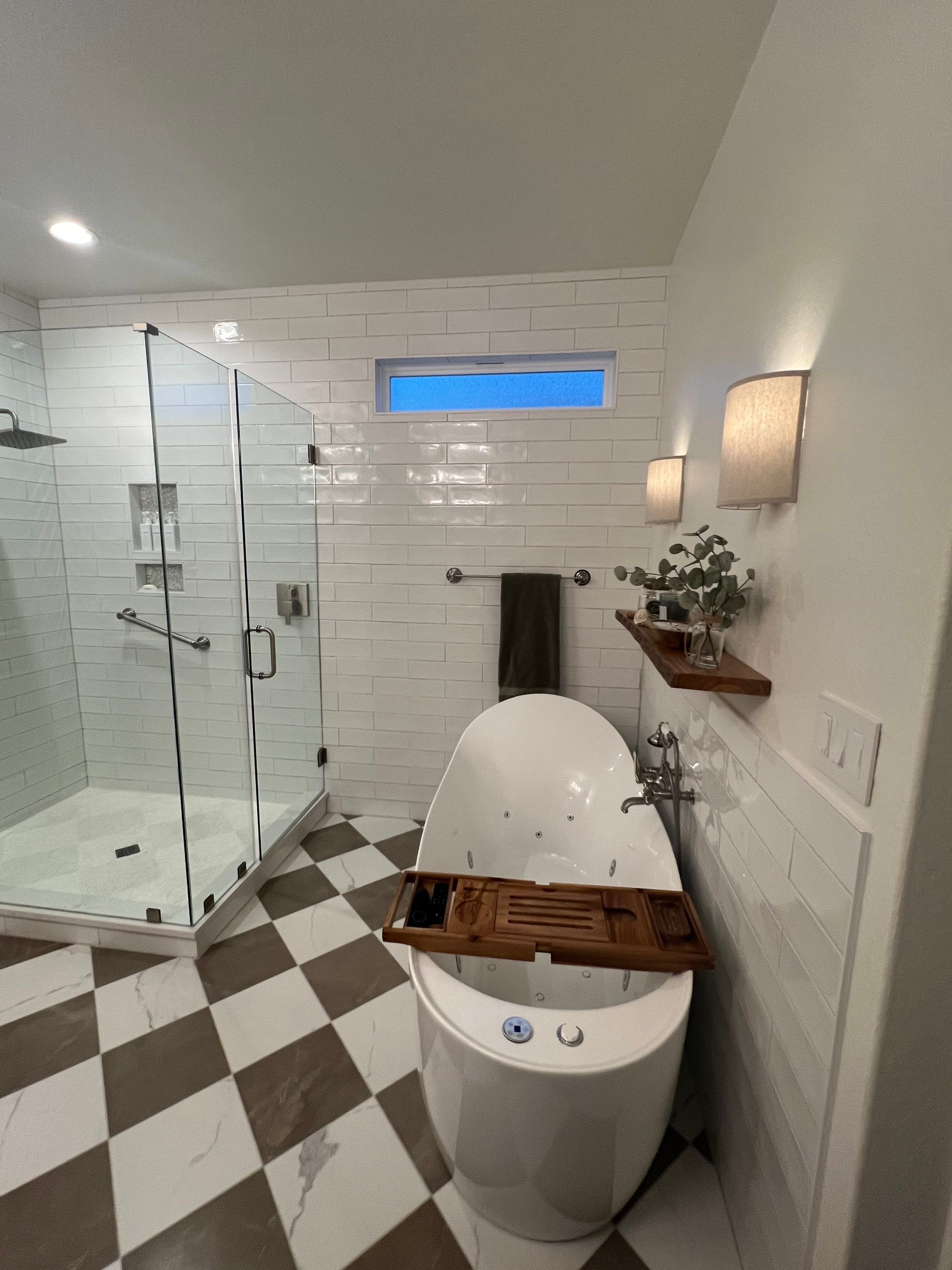 San Antonio Del Webb Bathroom Remodel Featuring Luxury Walk-In Shower and Freestanding Tub by Legacy Bath and Kitchen 