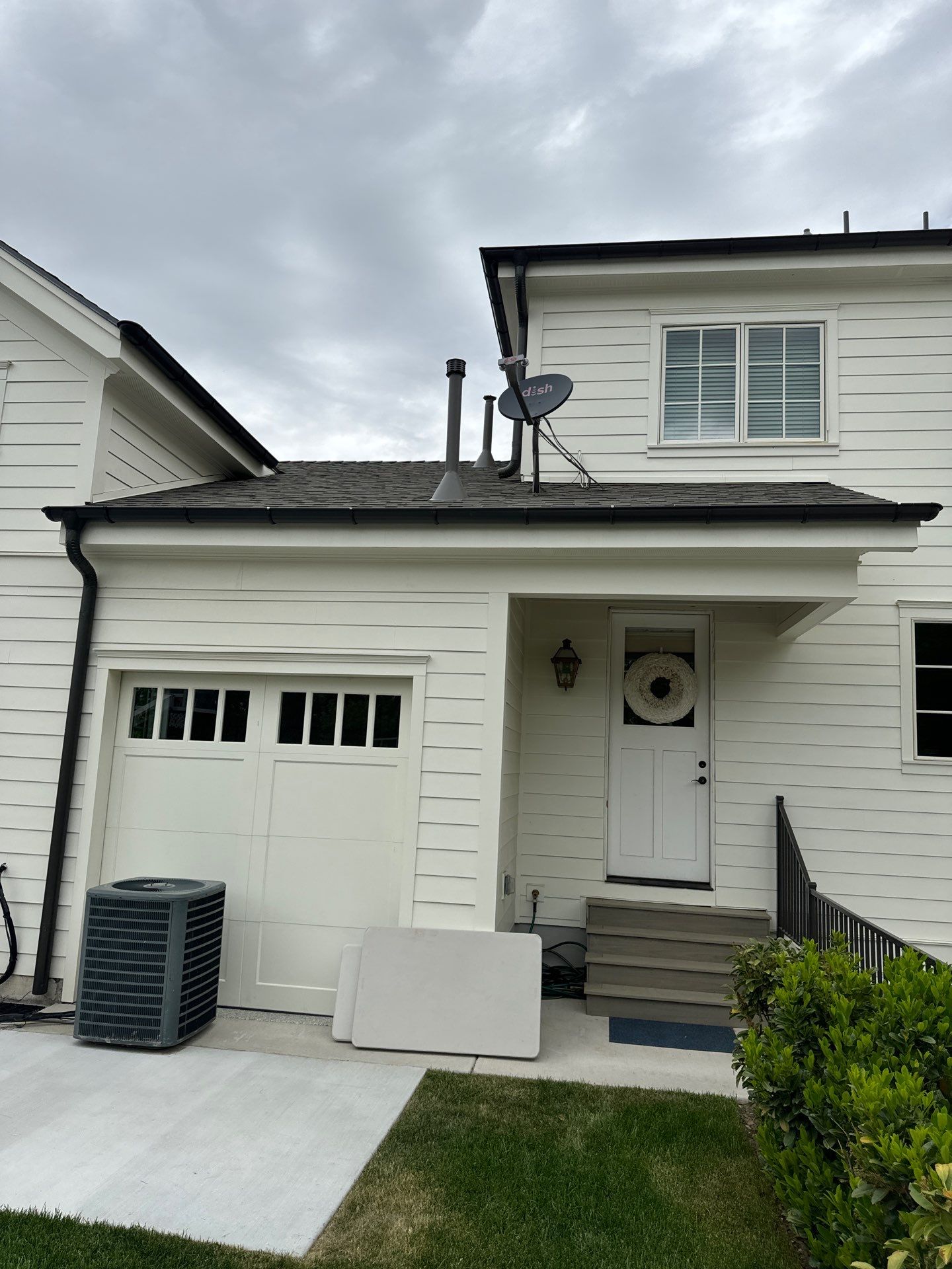 Project in Holladay by Master Rain Gutters.