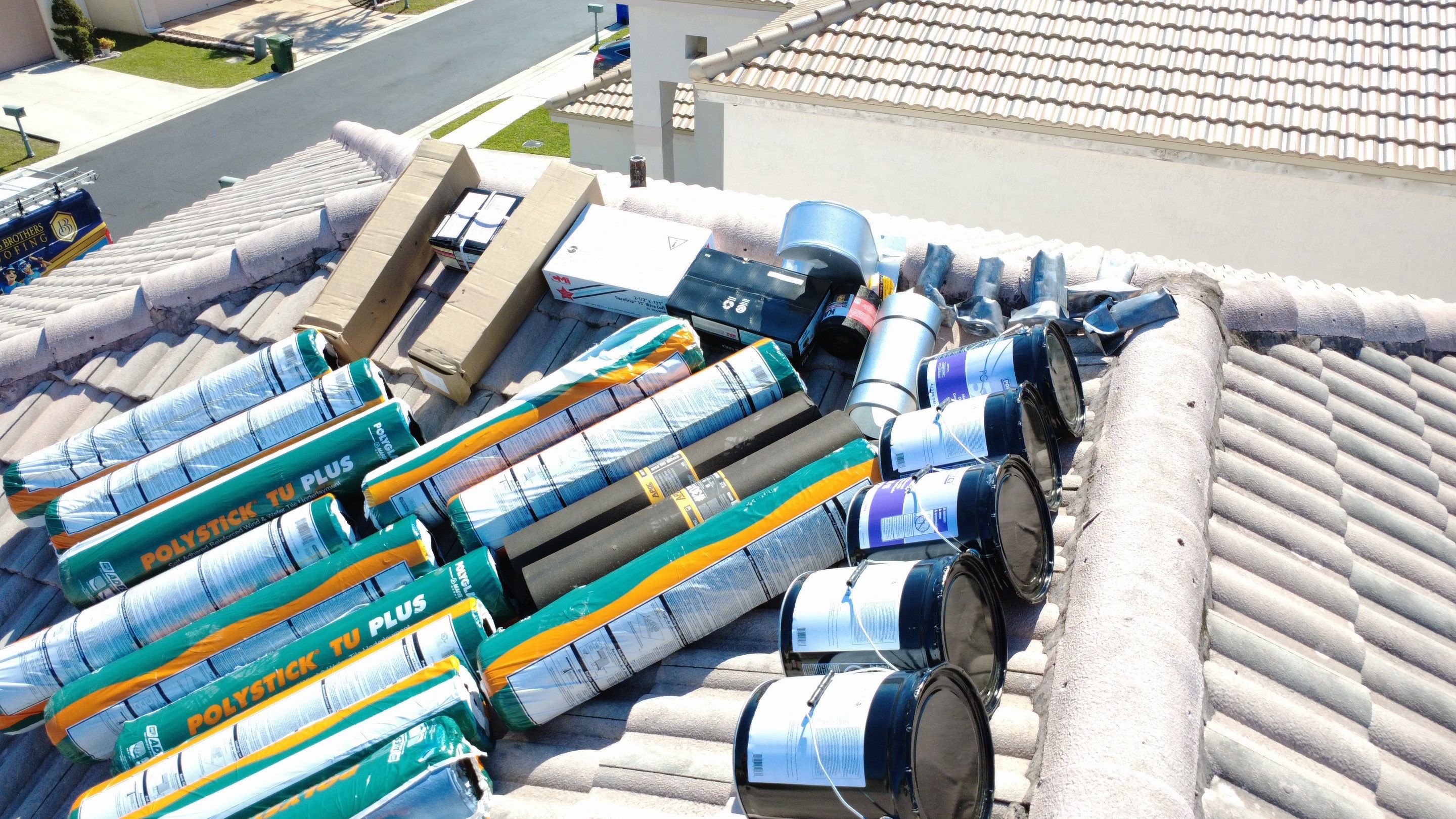 Residential Roofing Installation using WestLake Roofing Tile by BLUES BROTHERS ROOFING