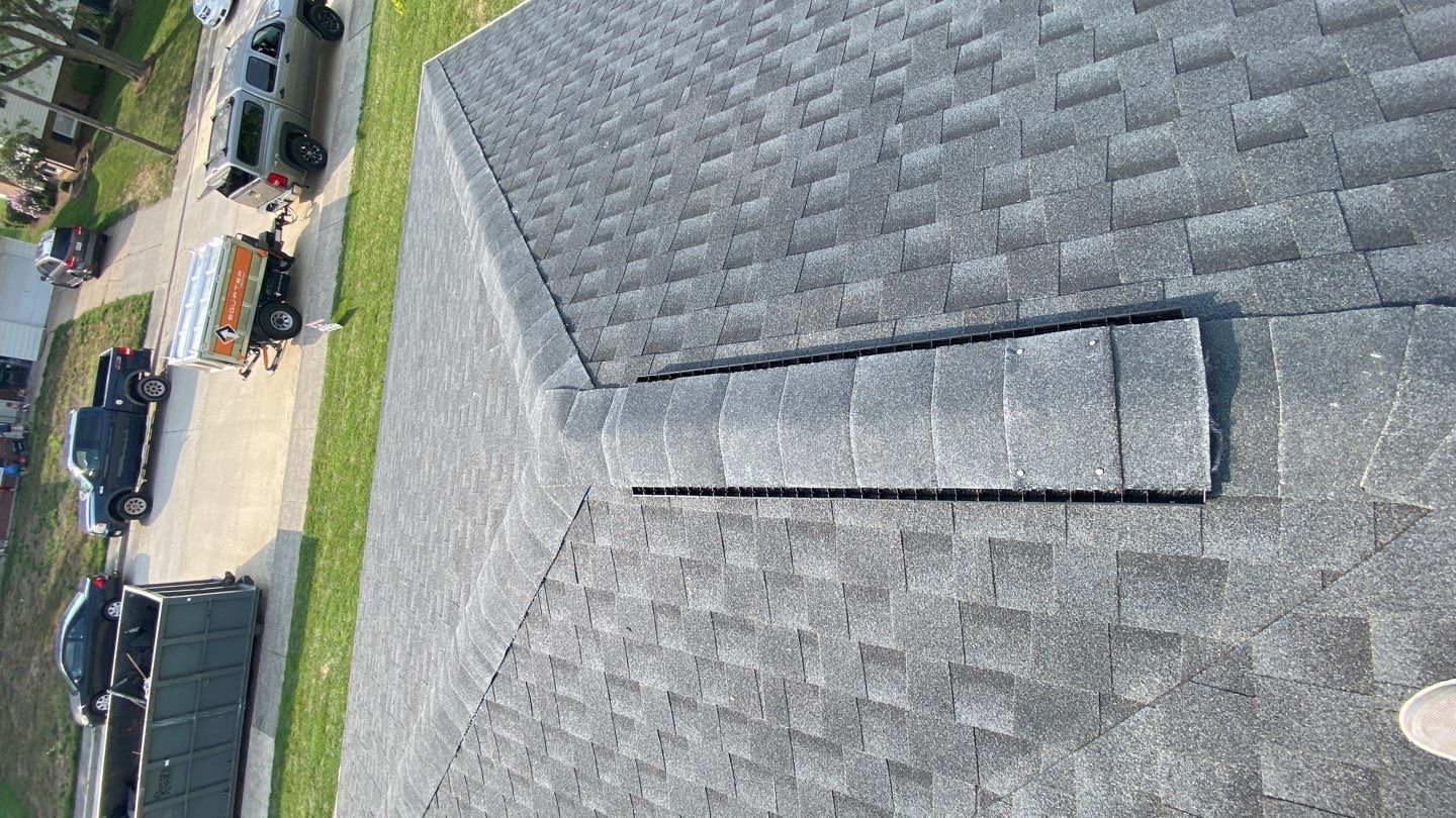 Residential Roofing Installation using GAF Timberline HDZ Charcoal by Nitro Roofing and Construction