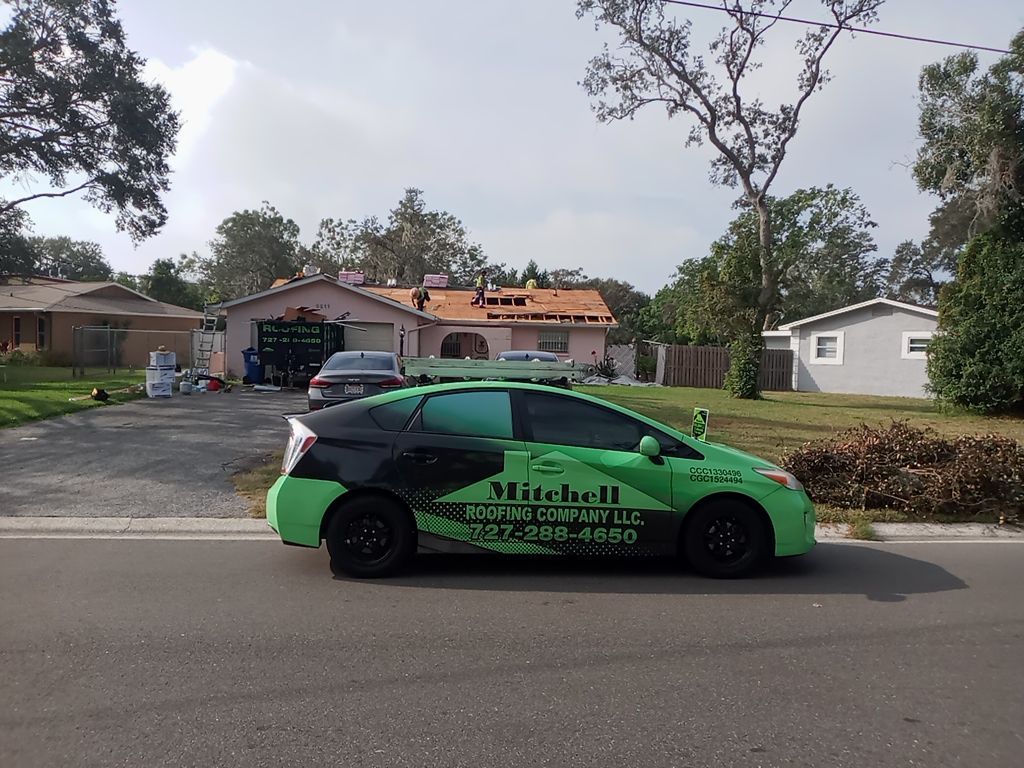 Project in St Pete 33705 by Mitchell Roofing Company LLC 