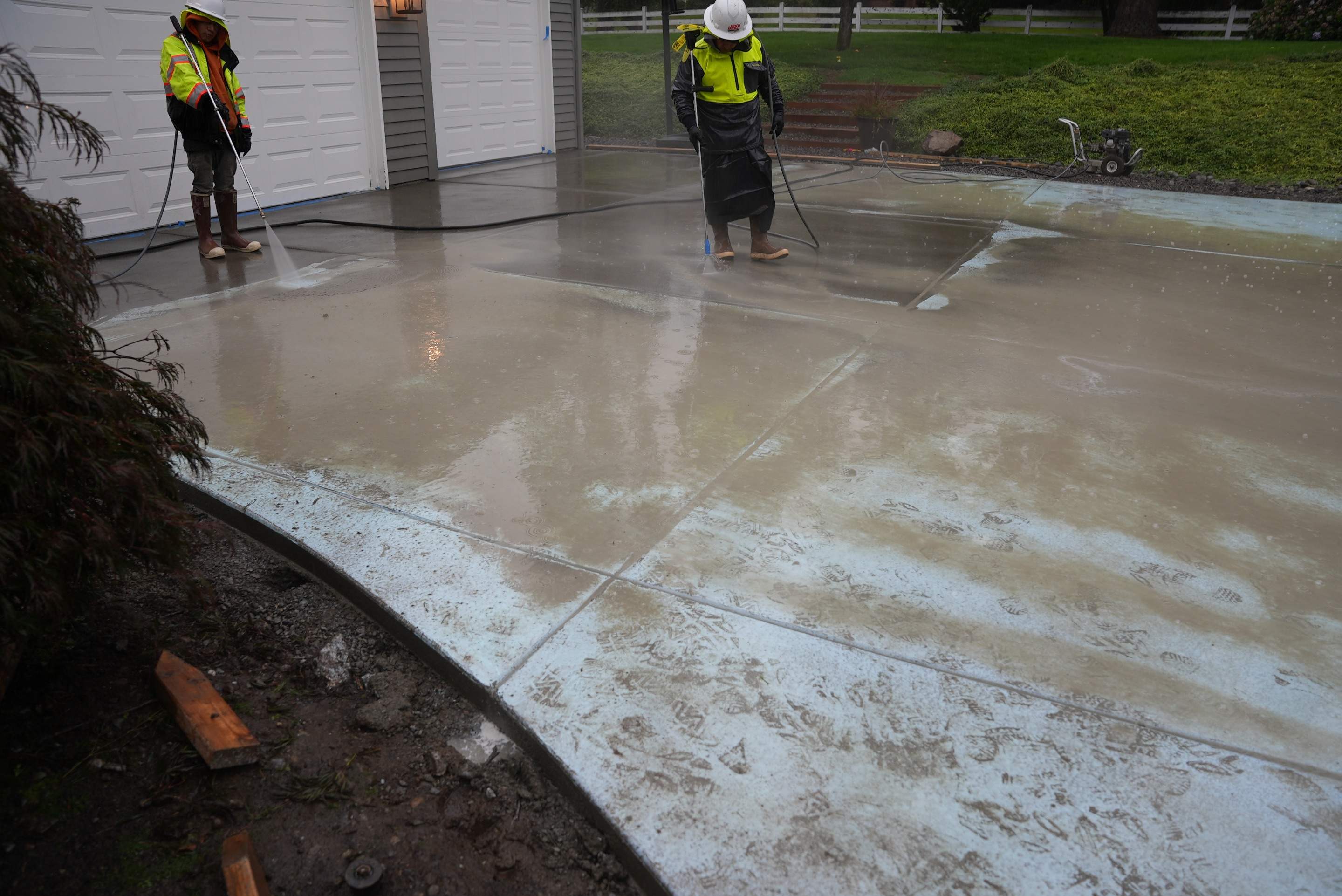Sand Finish Concrete Driveway & Power Wash | Woodinville  by Jireh Asphalt & Concrete Inc 