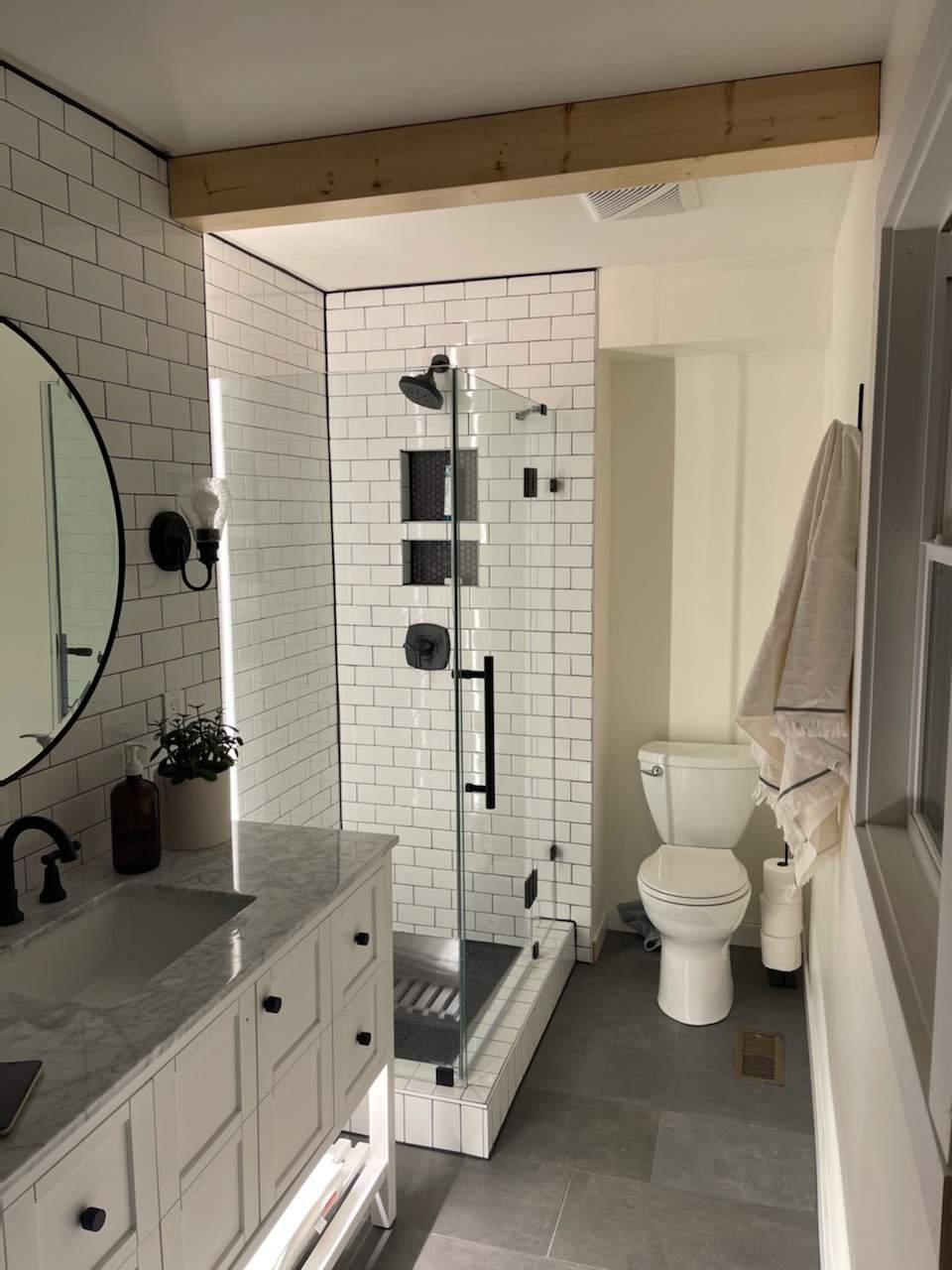 Louisville Master Bathroom Remodel by Bennett Home Improvement LLC